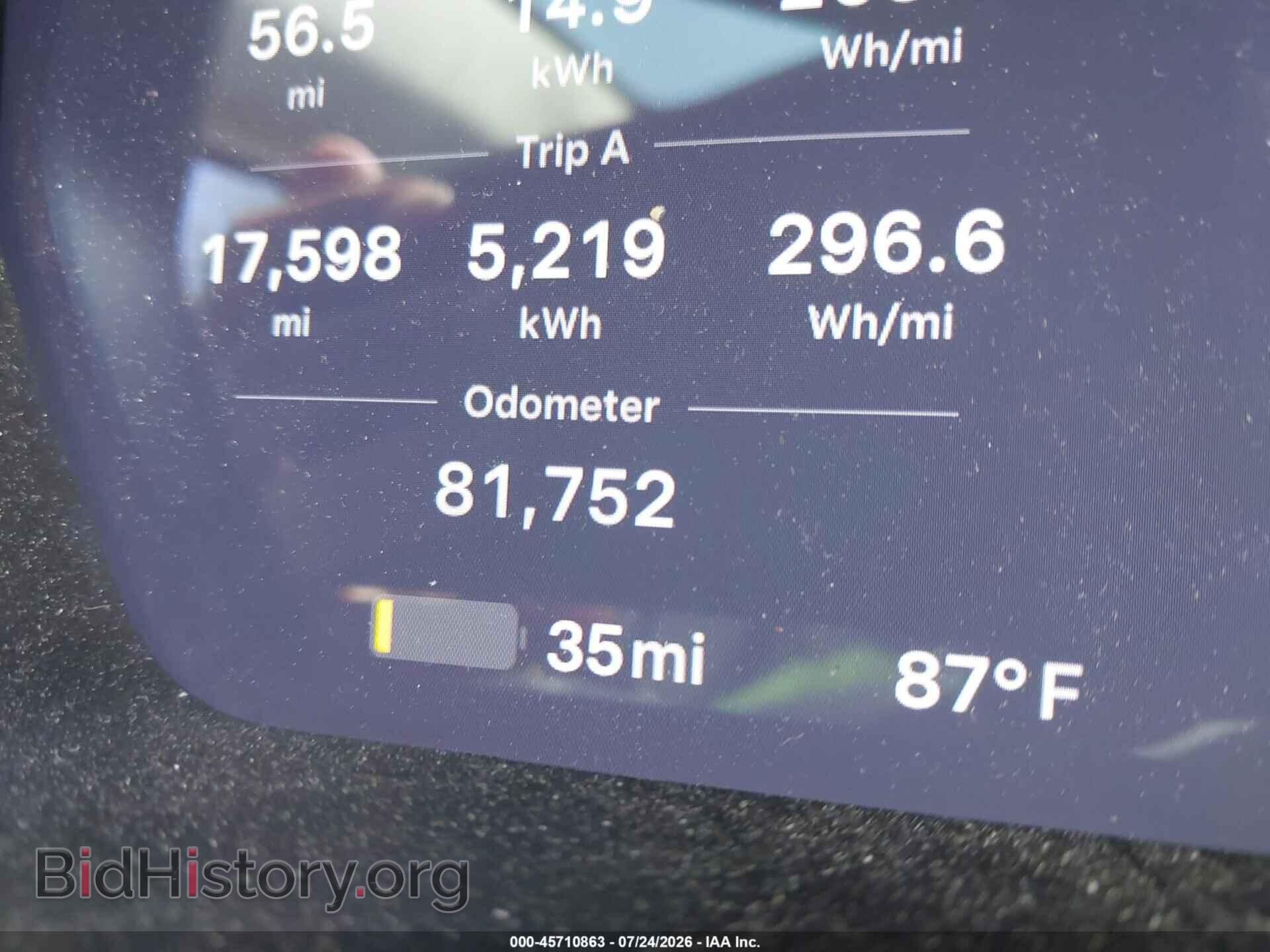 2017 TESLA MODEL S - VIN: 5YJSA1E25HF185701 - Photo 7