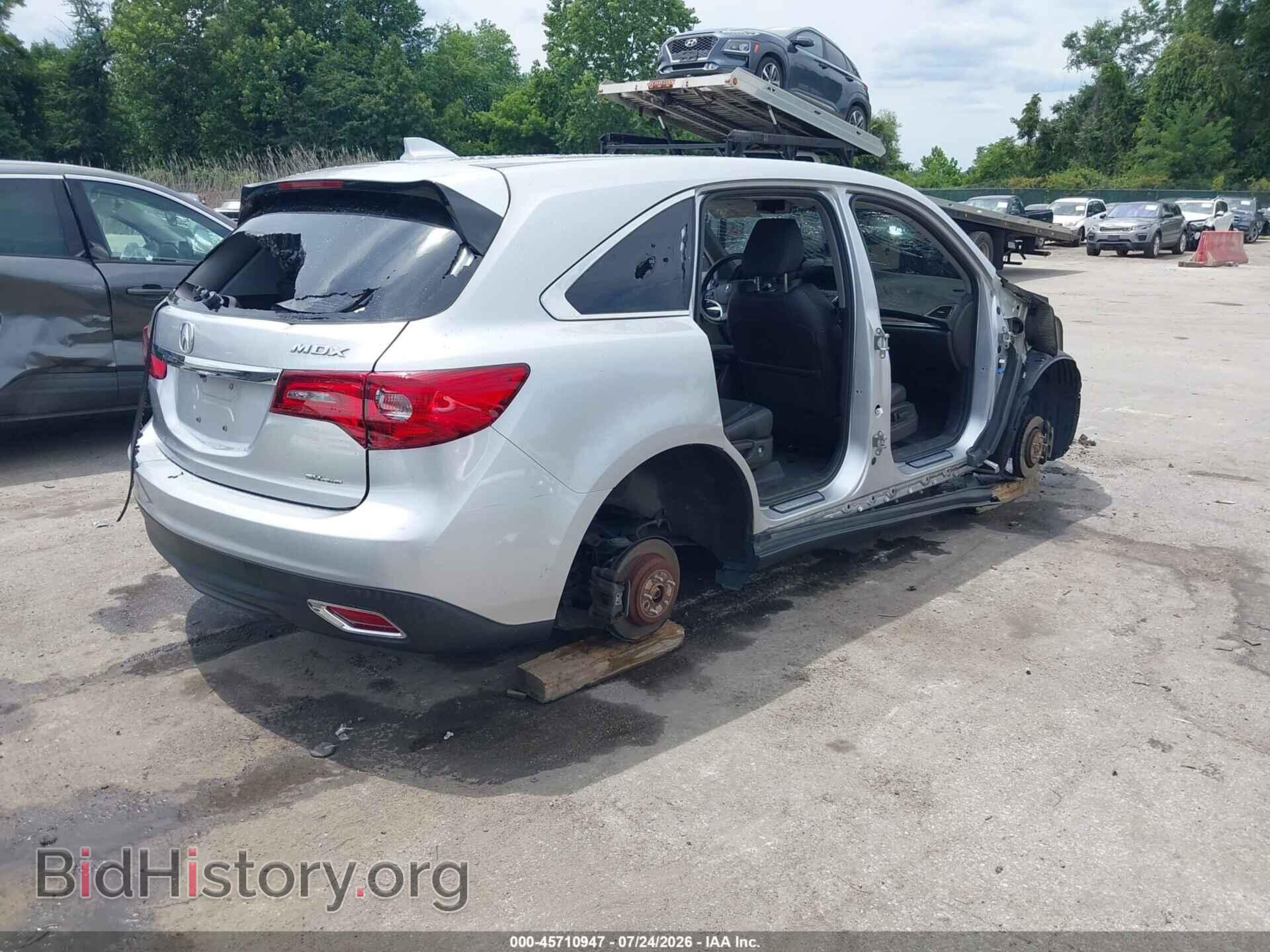 2014 ACURA MDX - VIN: 5FRYD4H43EB006453 - Photo 4