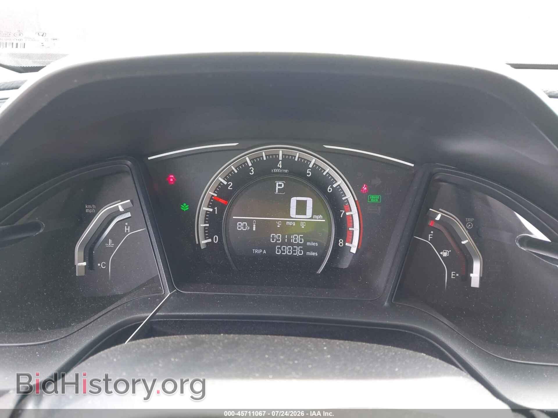 2017 HONDA CIVIC - VIN: 19XFC2F5XHE063707 - Фото 7