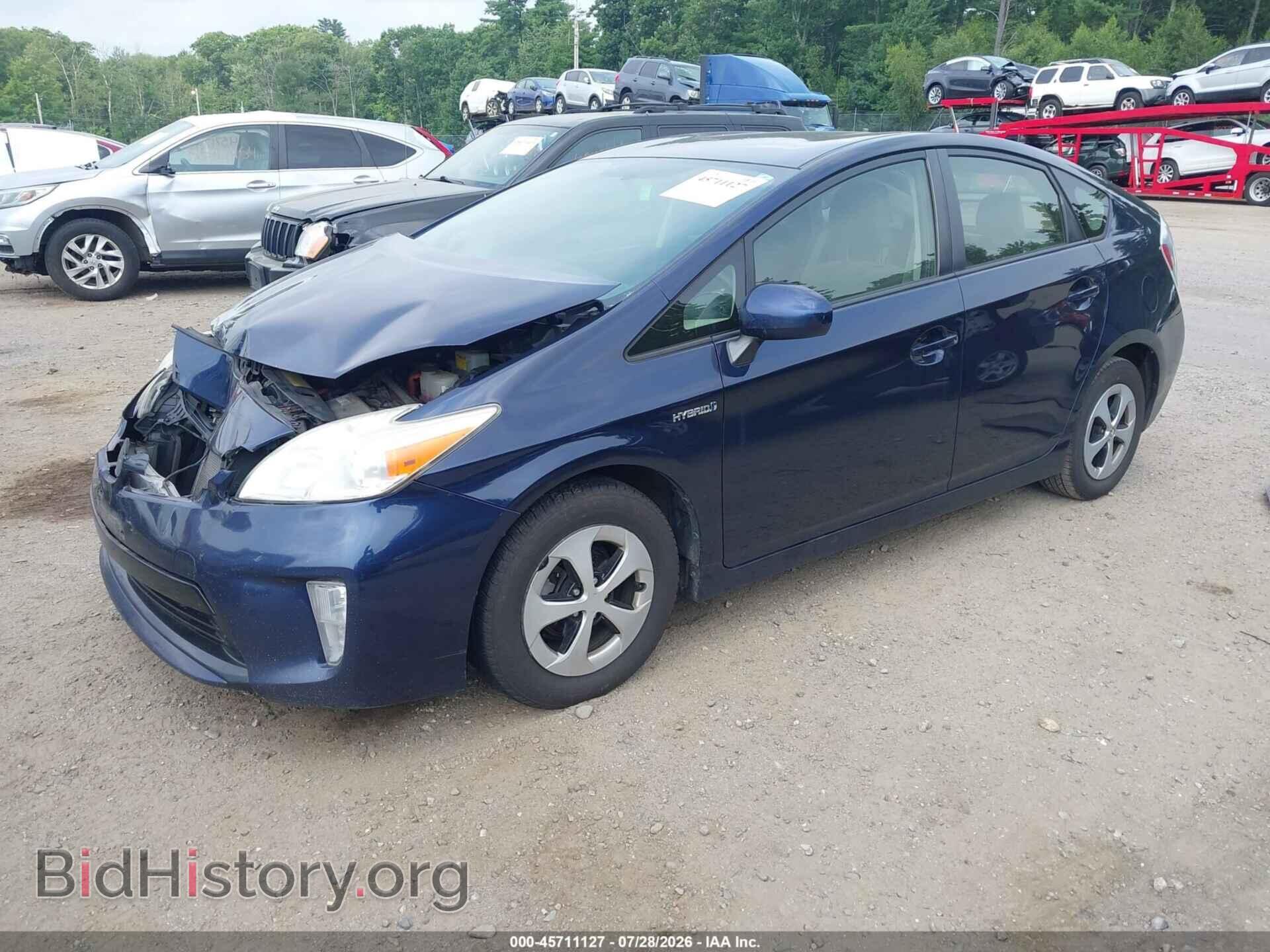 2013 TOYOTA PRIUS - VIN: JTDKN3DU1D0351014 - Фото 2