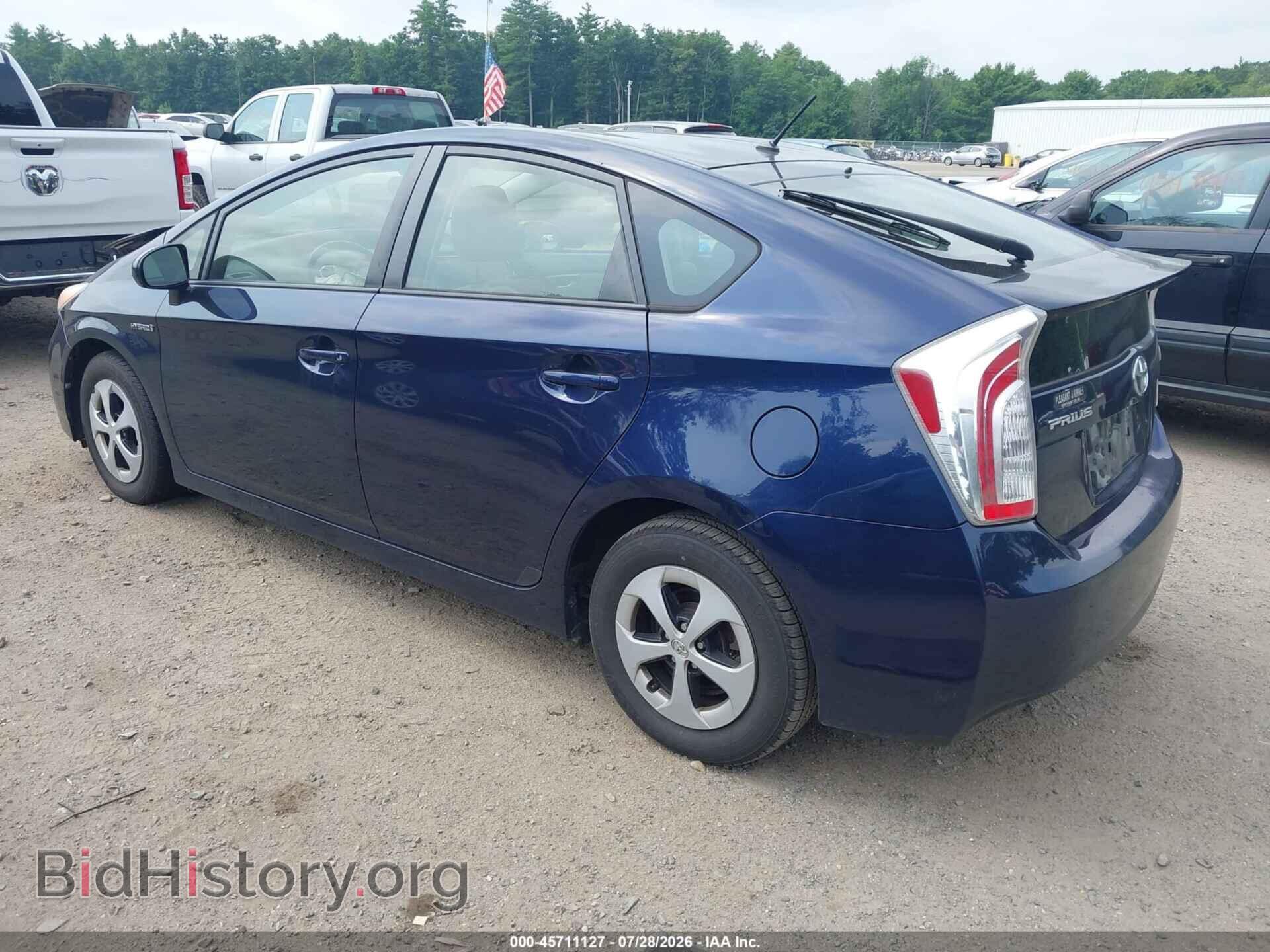 2013 TOYOTA PRIUS - VIN: JTDKN3DU1D0351014 - Фото 3