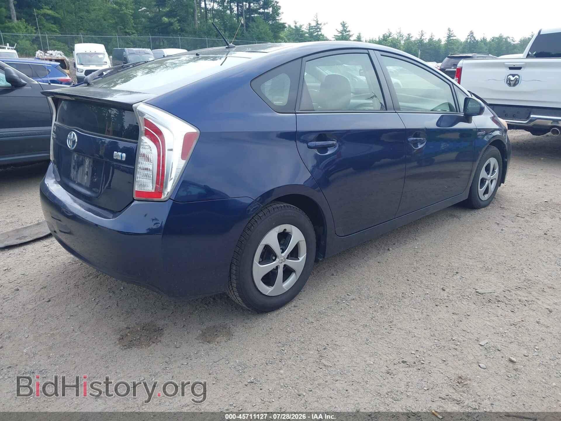 2013 TOYOTA PRIUS - VIN: JTDKN3DU1D0351014 - Фото 4