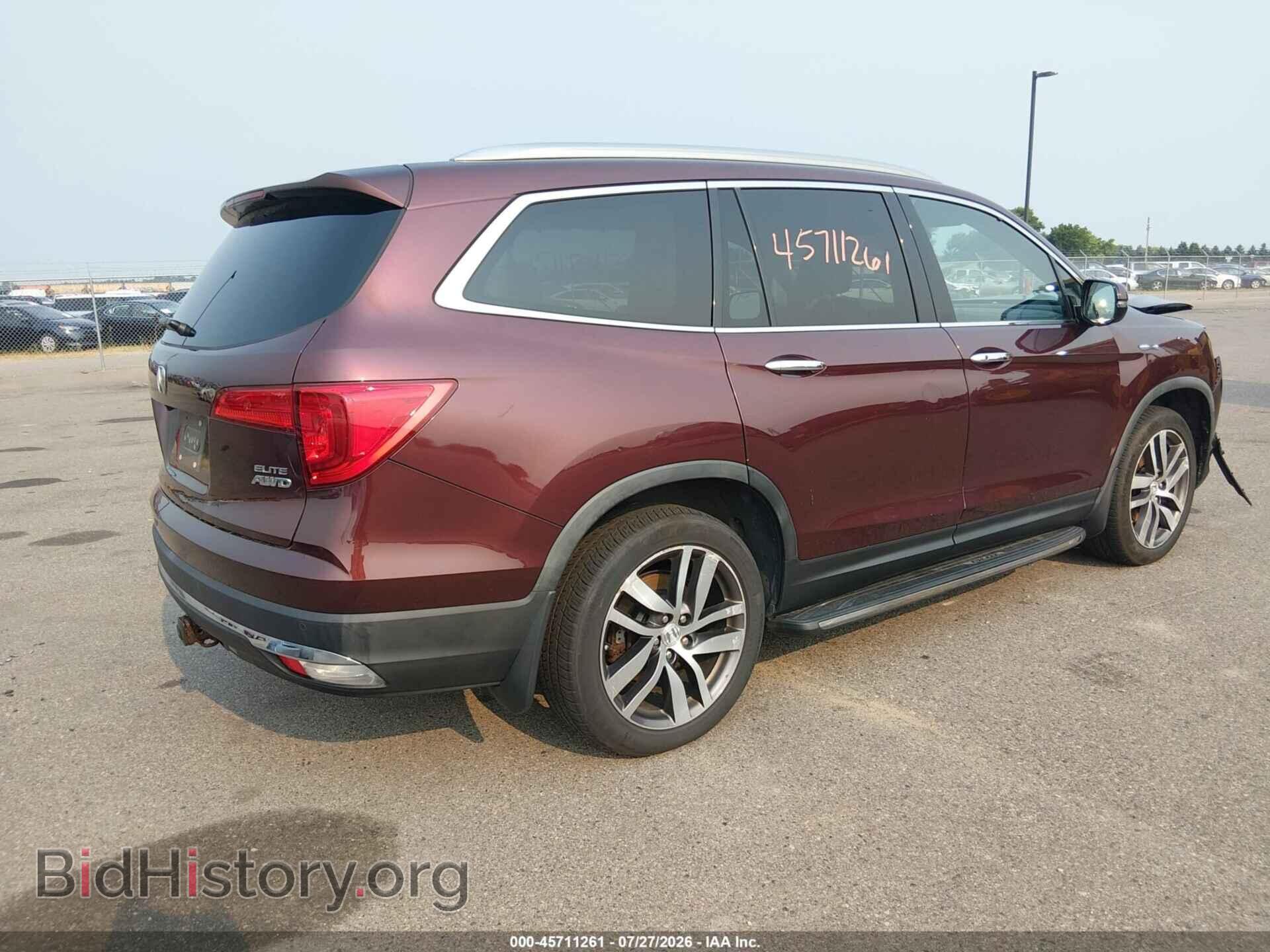 2016 HONDA PILOT - VIN: 5FNYF6H06GB036991 - Photo 4