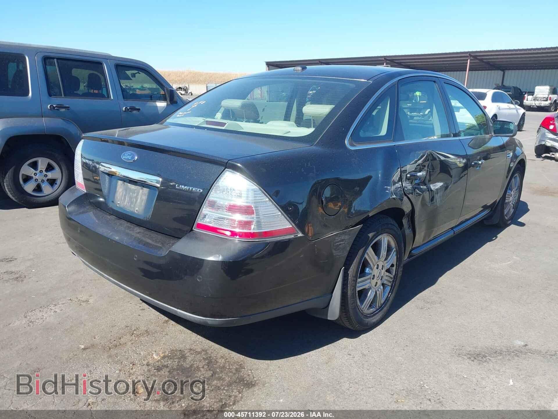 2009 FORD TAURUS - VIN: 1FAHP25W09G101072 - Фото 4