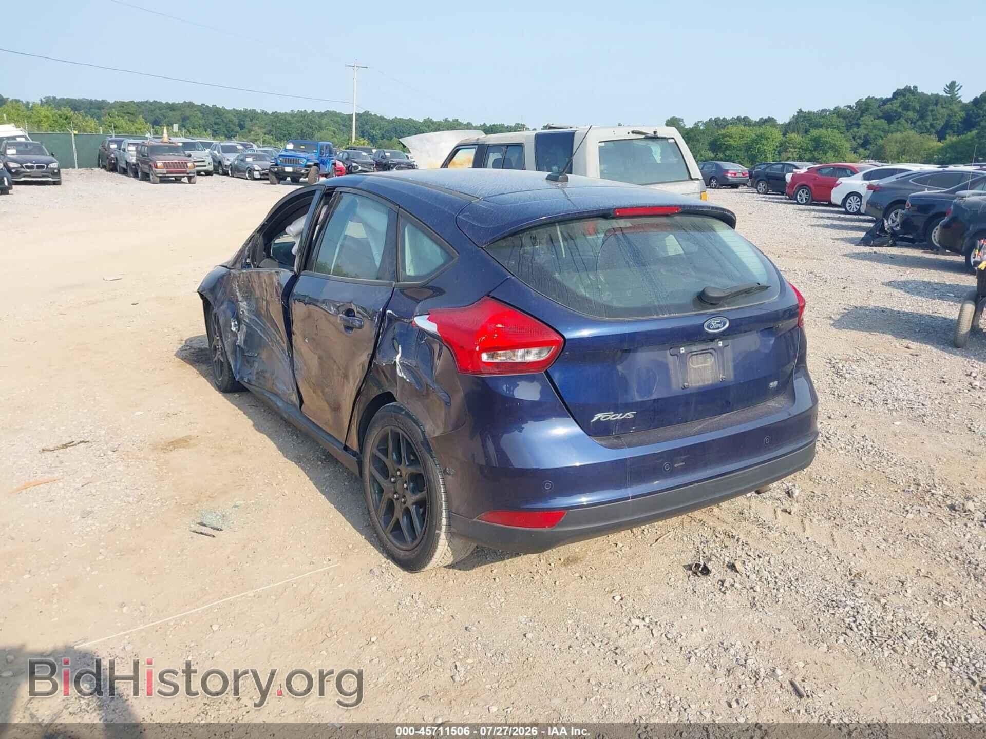 2016 FORD FOCUS - VIN: 1FADP3K22GL382155 - Фото 3