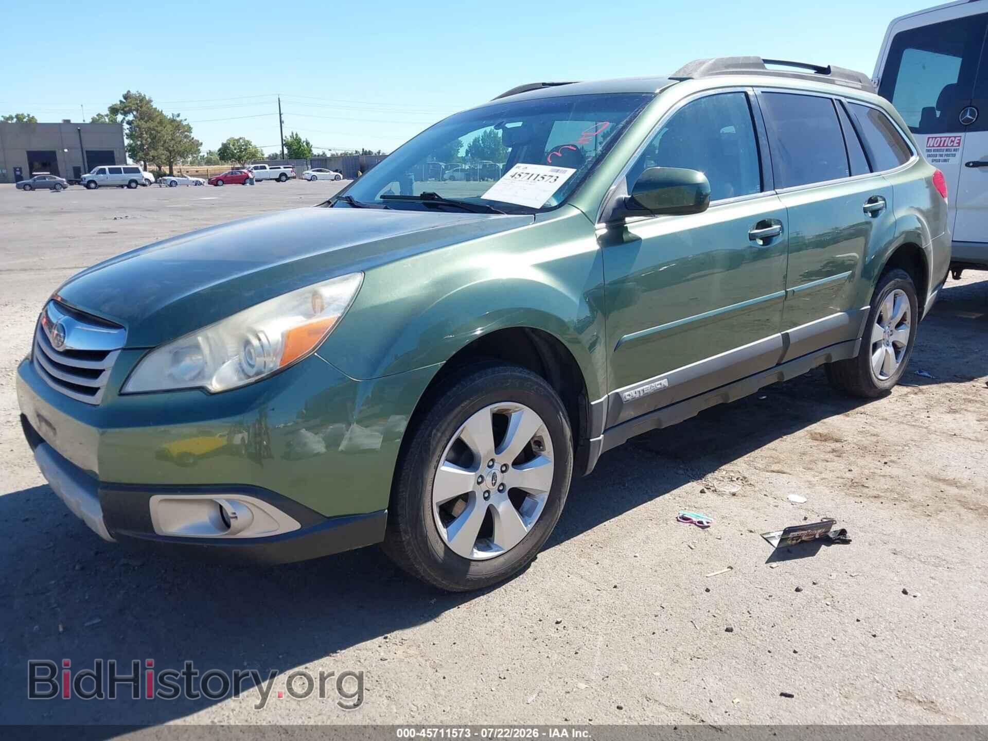 2012 SUBARU OUTBACK - VIN: 4S4BRCKC6C3259405 - Фото 2