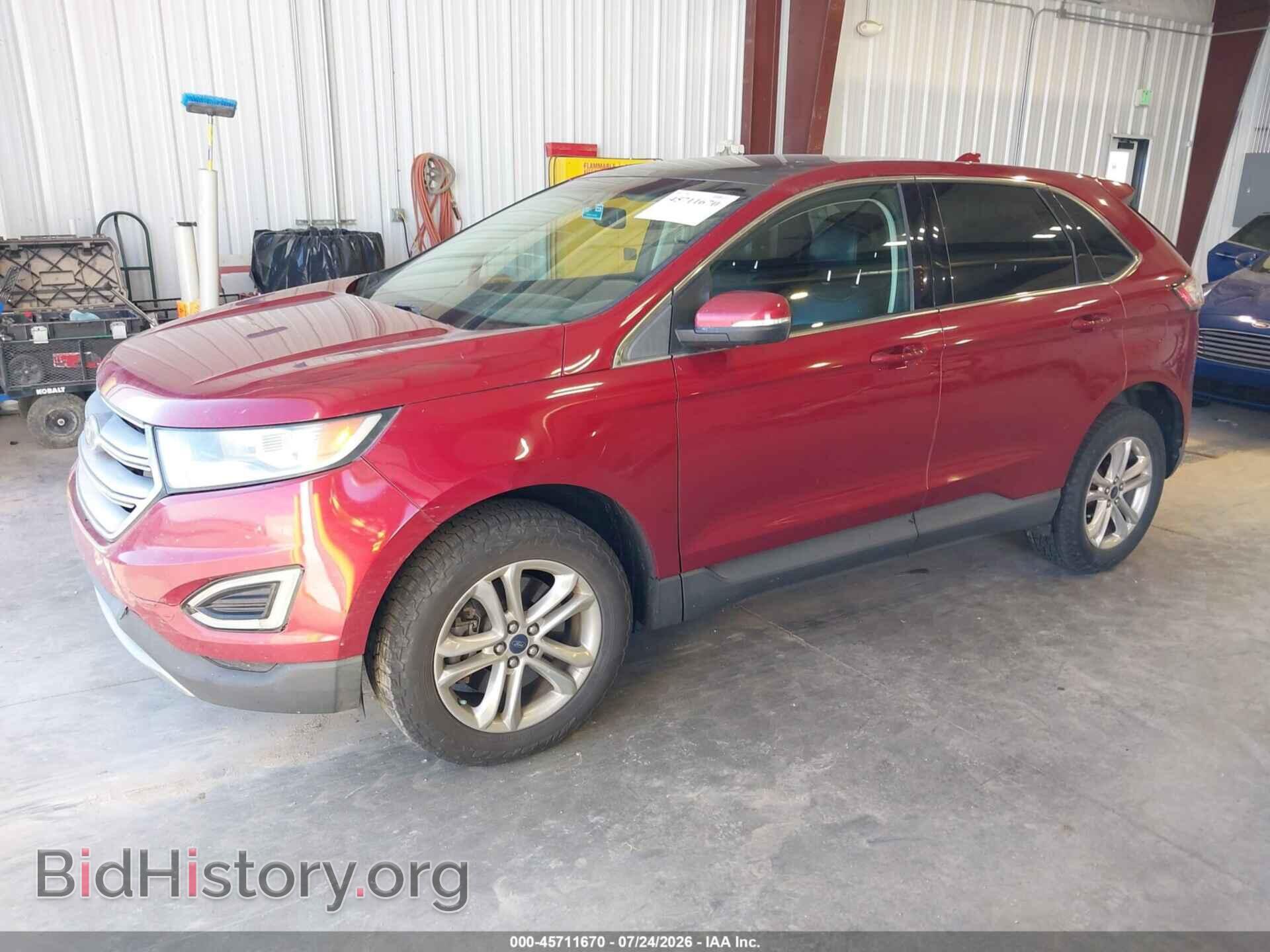 2015 FORD EDGE - VIN: 2FMTK4J90FBC42222 - Photo 2