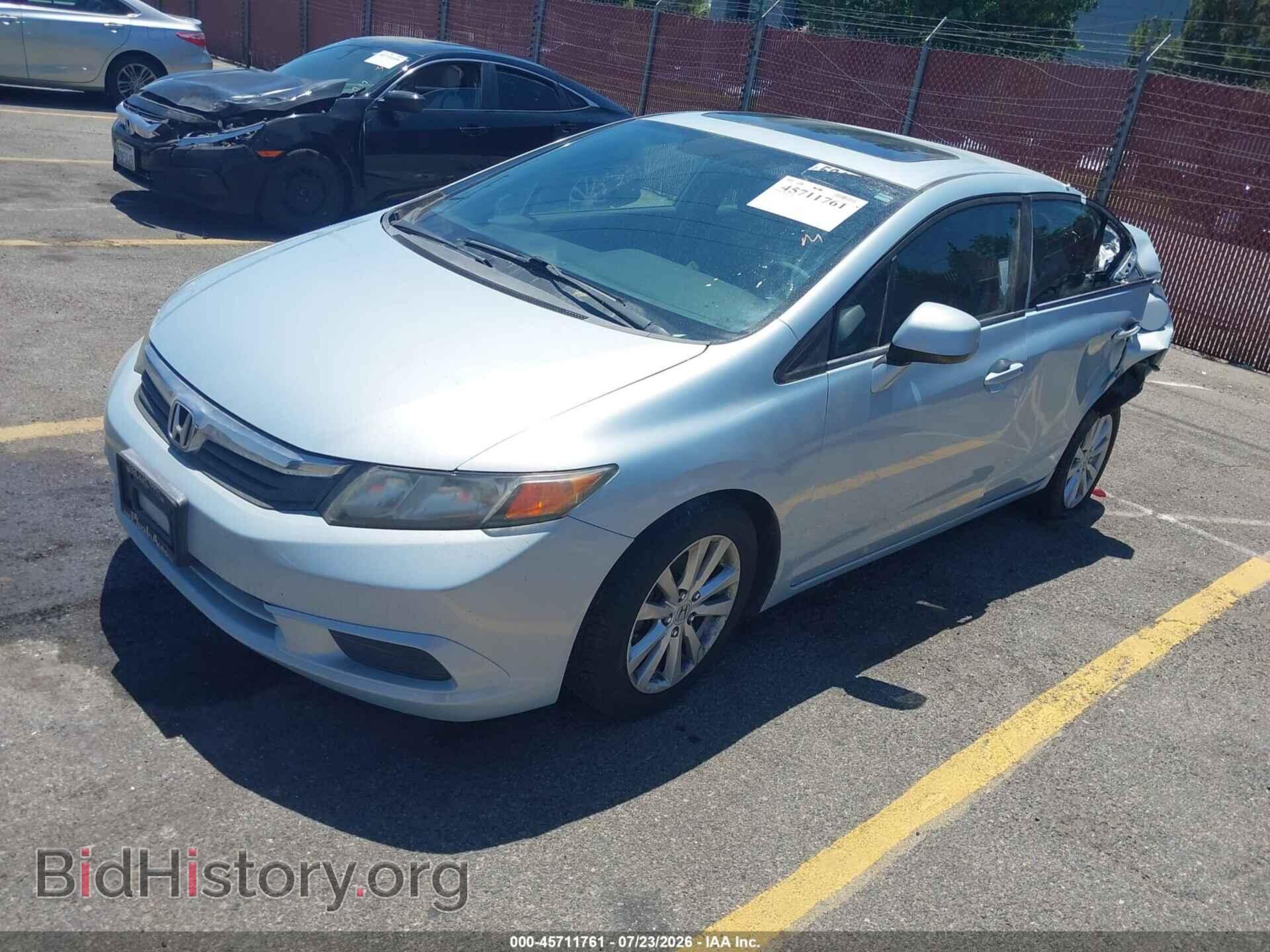 2012 HONDA CIVIC - VIN: 19XFB2F97CE349223 - Фото 2