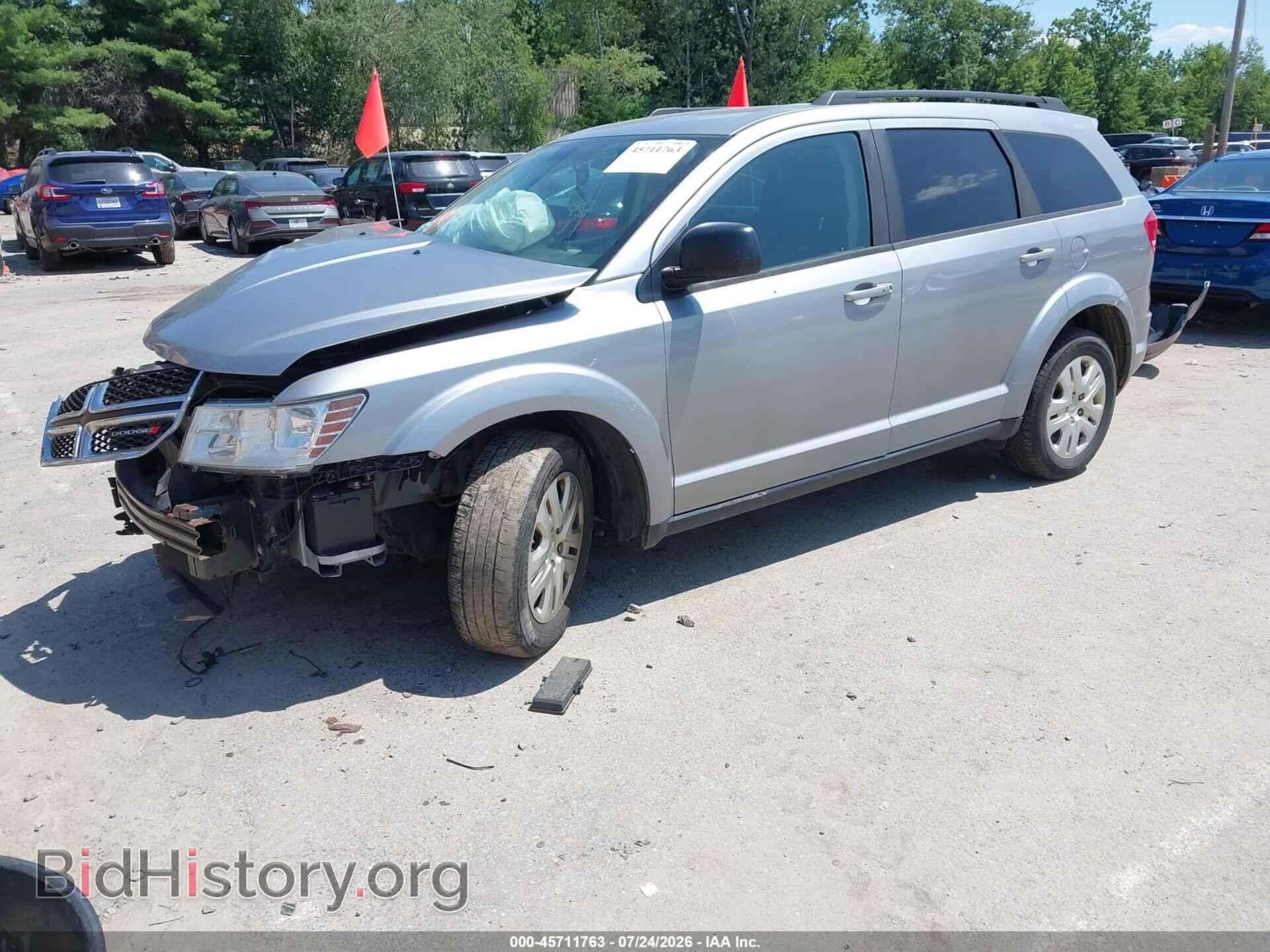 2016 DODGE JOURNEY - VIN: 3C4PDCAB7GT223637 - Фото 2