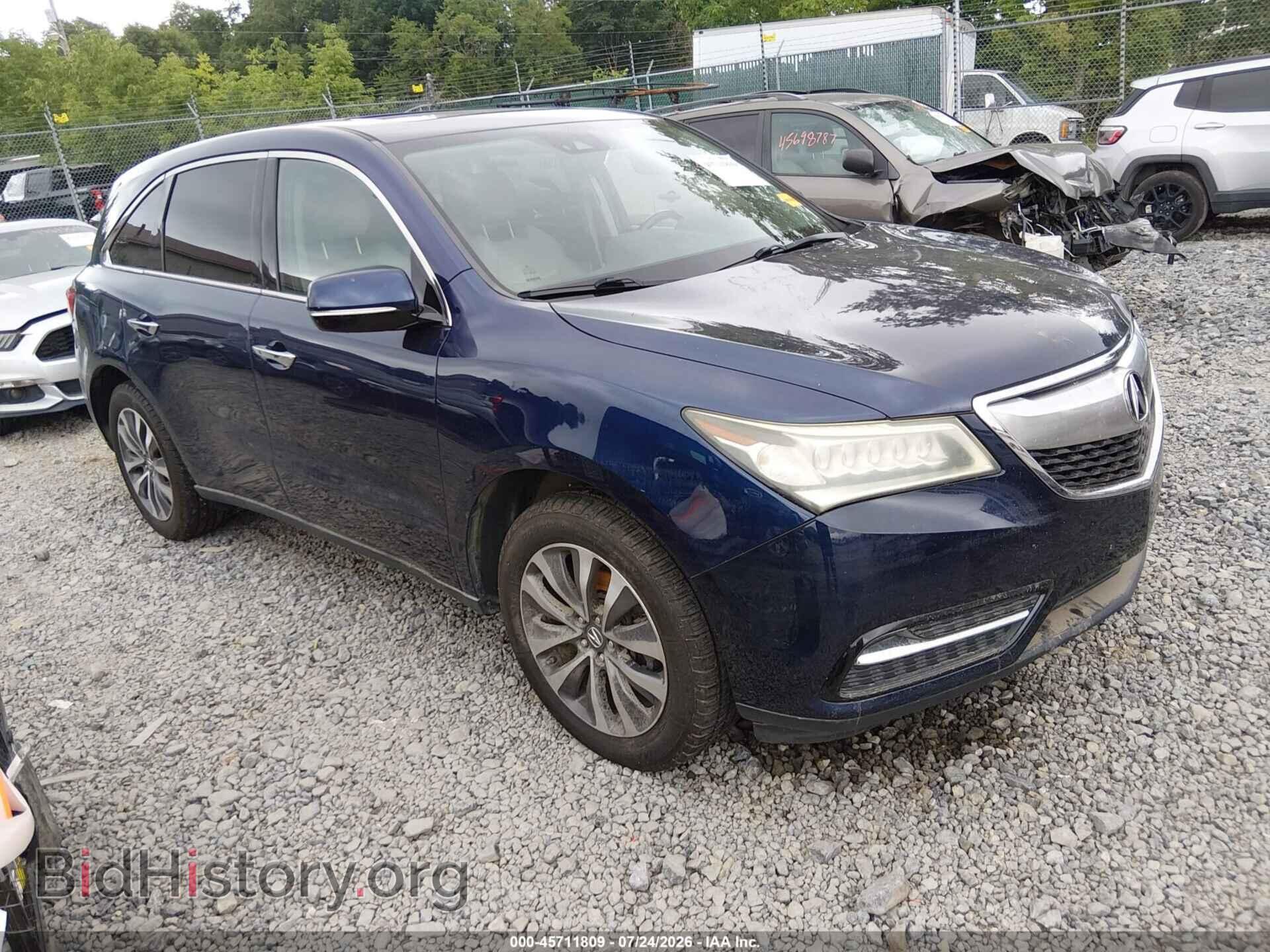 Photo 5FRYD4H44GB044129 - ACURA MDX 2016