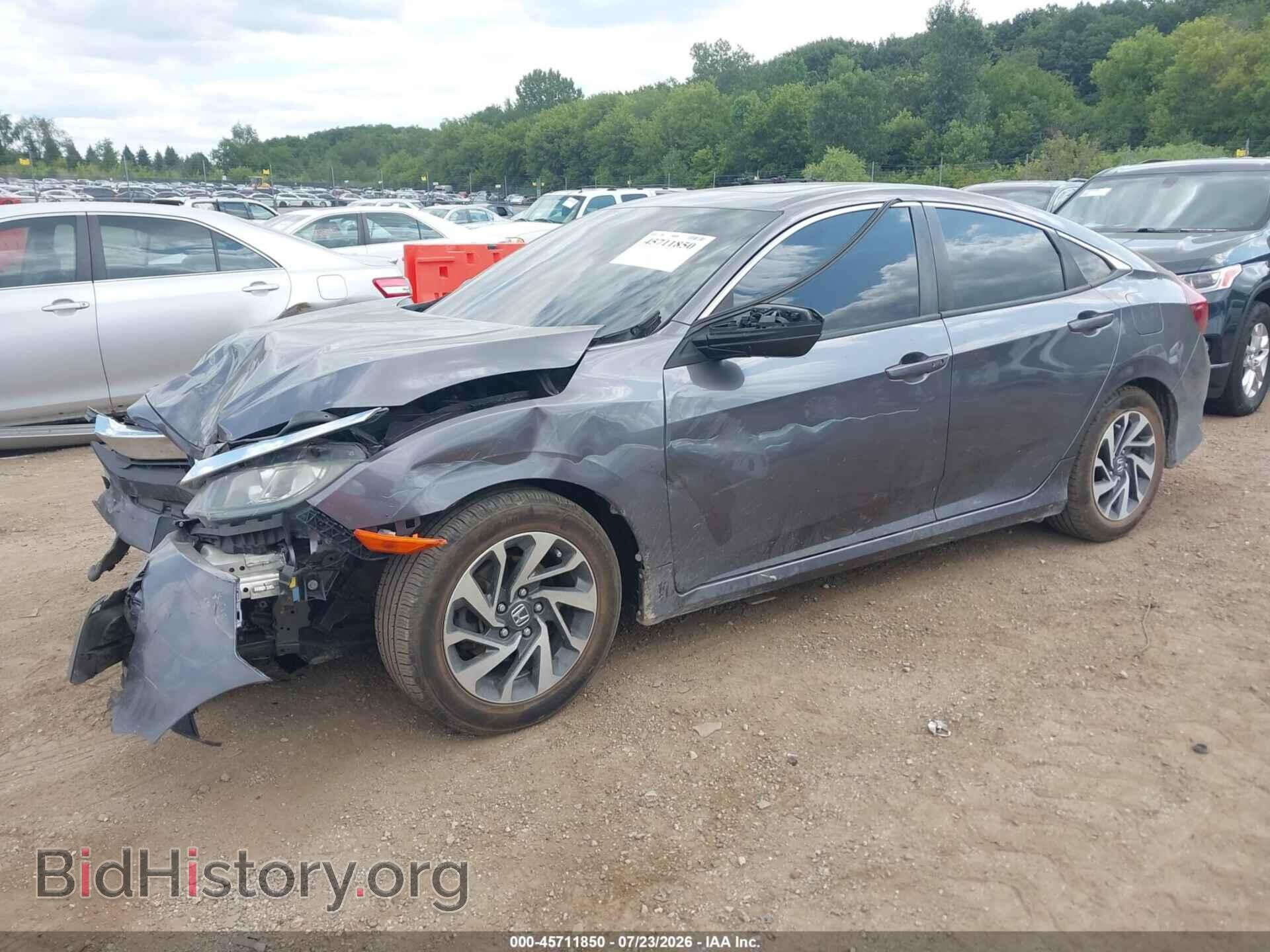 2017 HONDA CIVIC - VIN: 19XFC2F77HE230901 - Фото 2