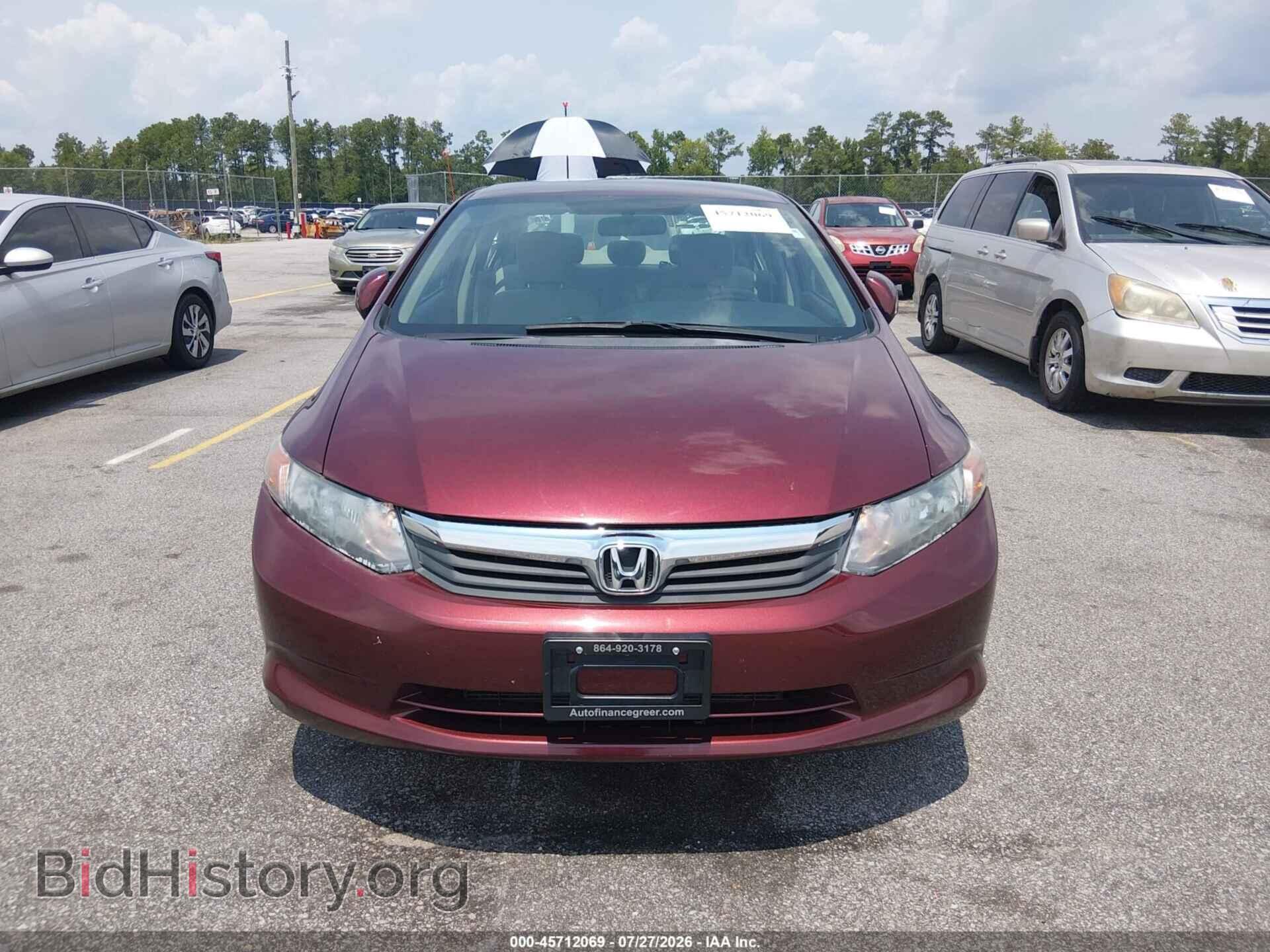 2012 HONDA CIVIC - VIN: 2HGFB2F56CH543695 - Фото 6
