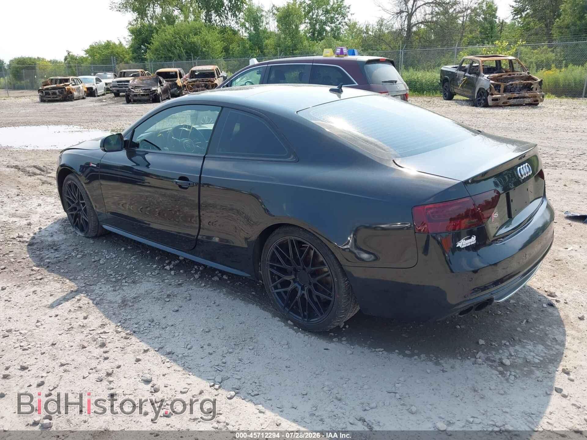 2014 AUDI S5 - VIN: WAUCGAFR3EA065461 - Фото 3