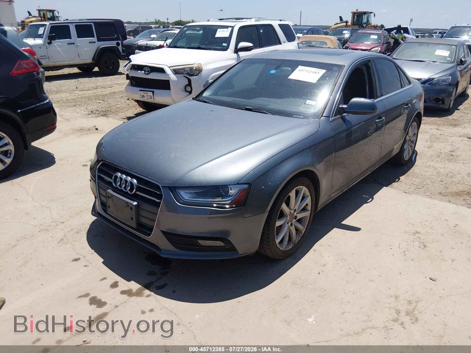 2013 AUDI A4 - VIN: WAUFFAFL2DA140077 - Фото 2
