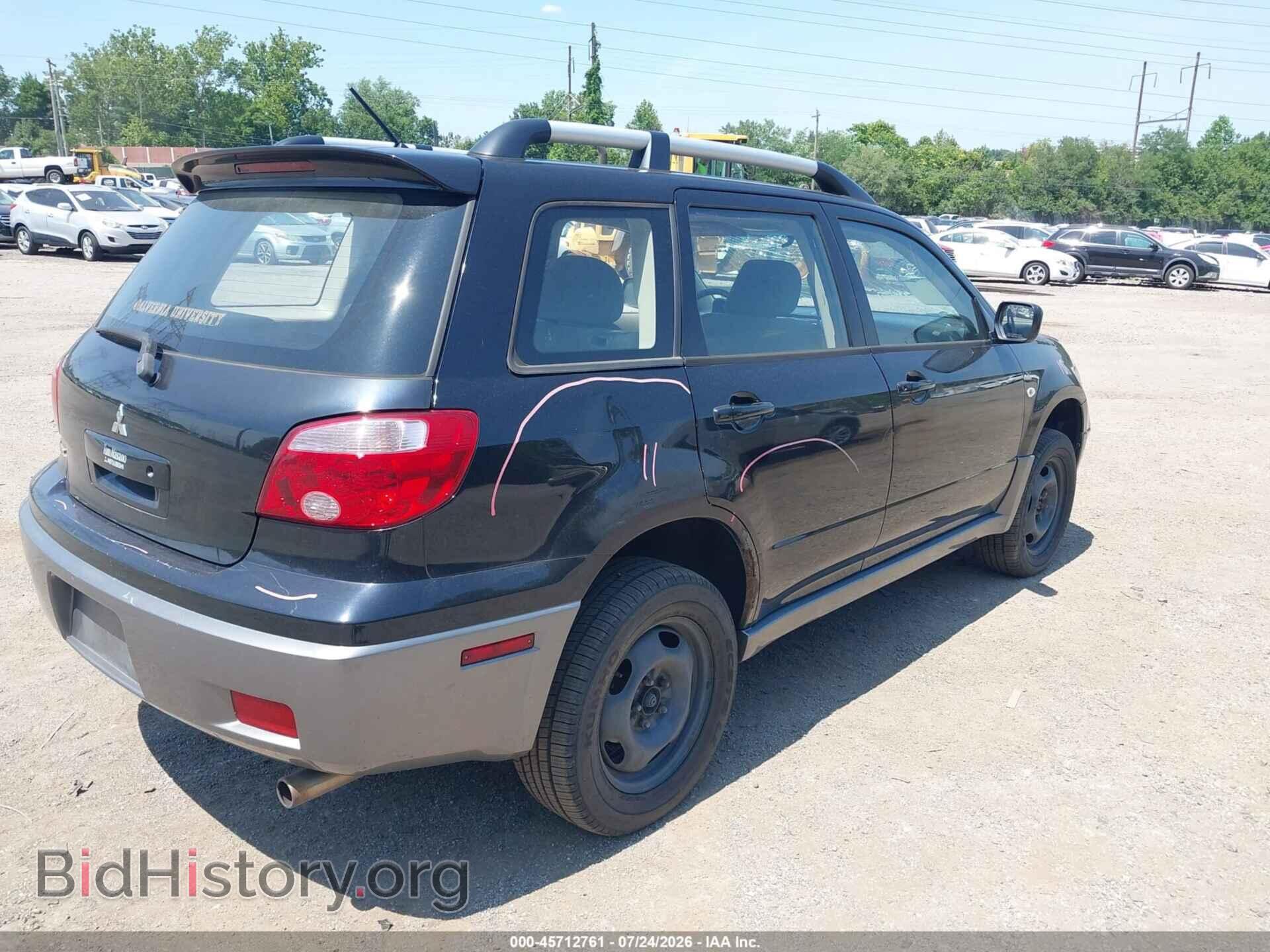 2006 MITSUBISHI OUTLANDER - VIN: JA4LZ31F06U001202 - Фото 4