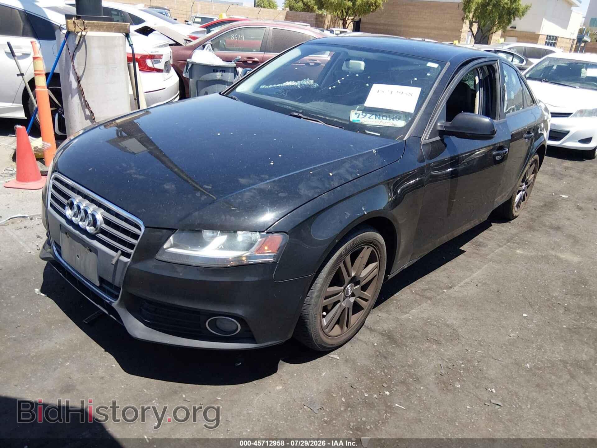 2010 AUDI A4 - VIN: WAUAFAFL5AN060352 - Фото 2
