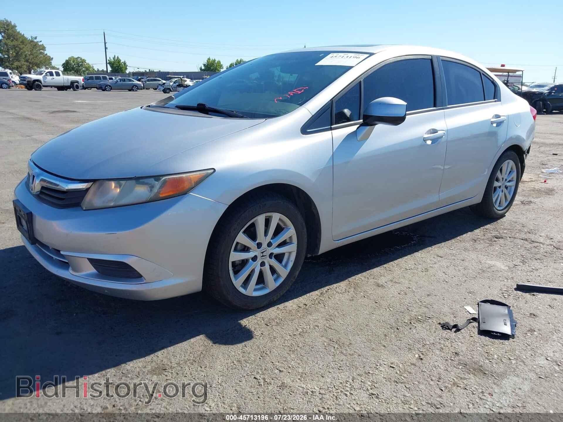 2012 HONDA CIVIC - VIN: 19XFB2F89CE312813 - Фото 2