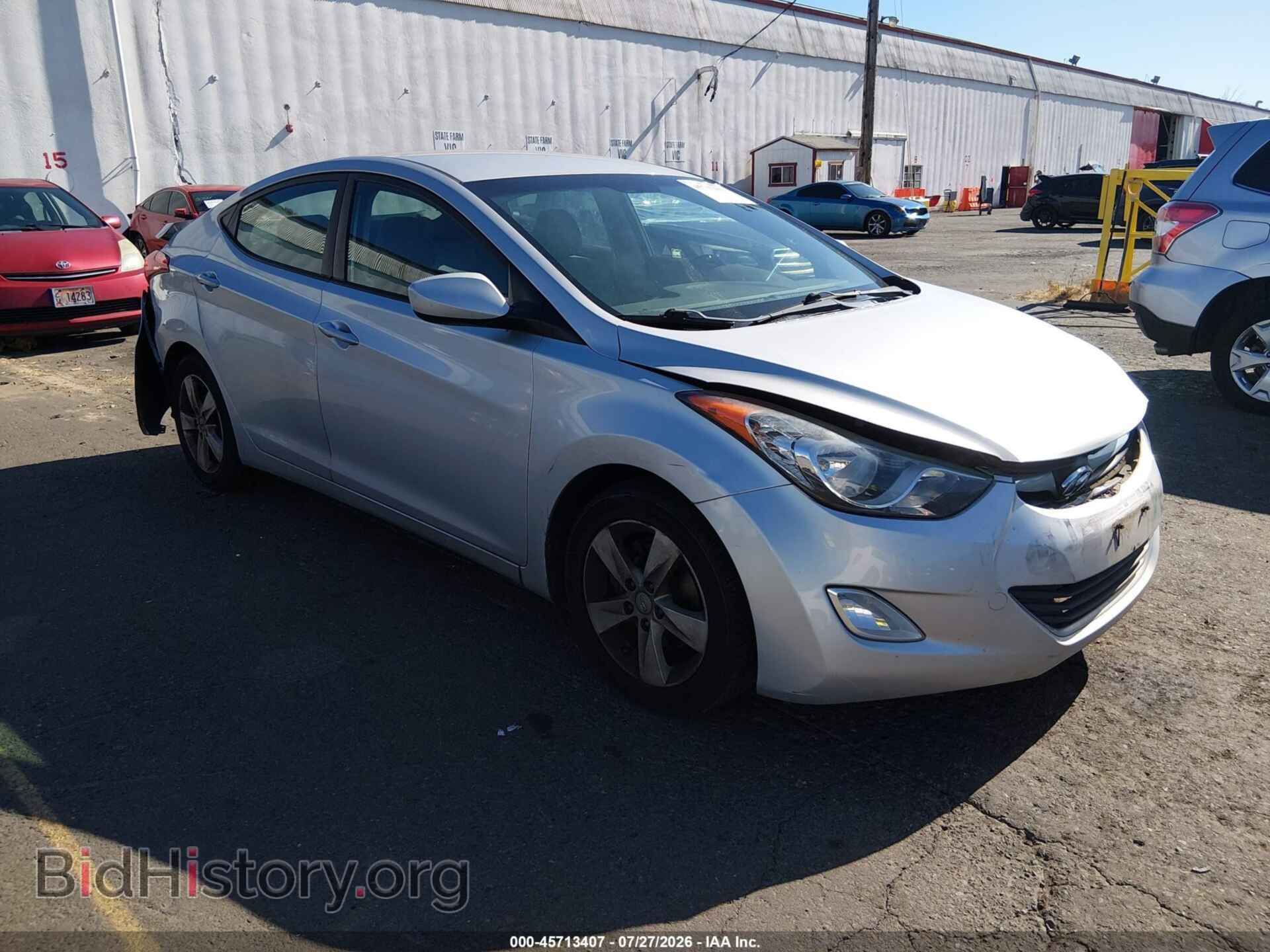 Фотография KMHDH4AE8CU258884 - HYUNDAI ELANTRA 2012
