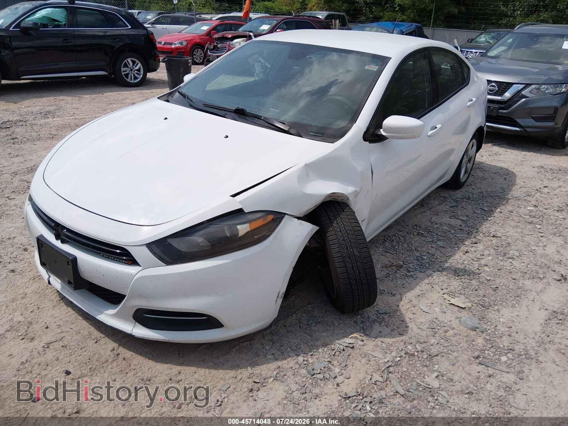 2015 DODGE DART - VIN: 1C3CDFBB1FD420830 - Фото 2