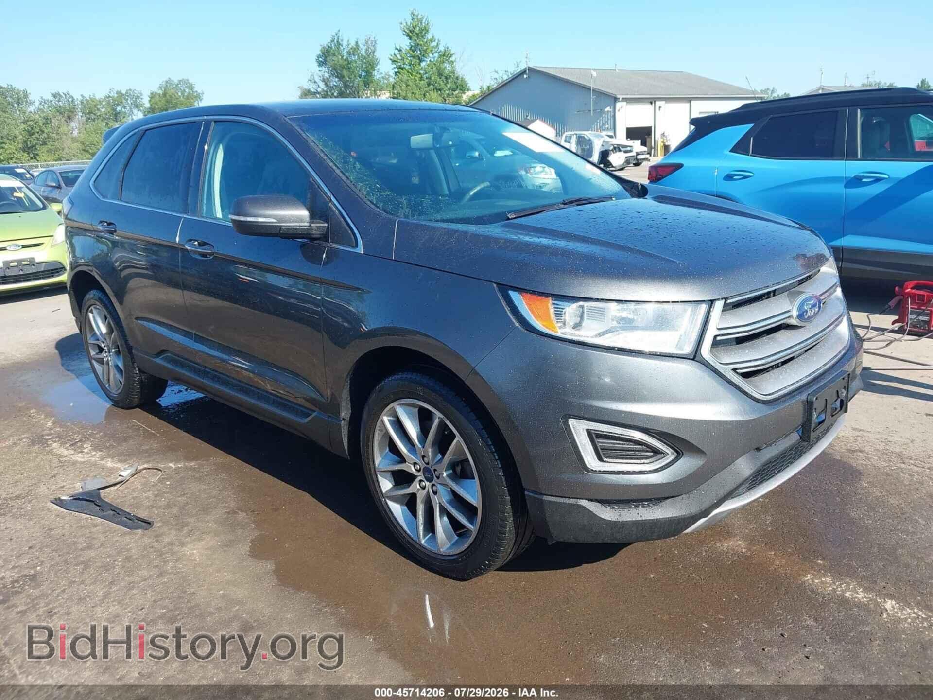 Photo 2FMTK4K90FBB64779 - FORD EDGE 2015