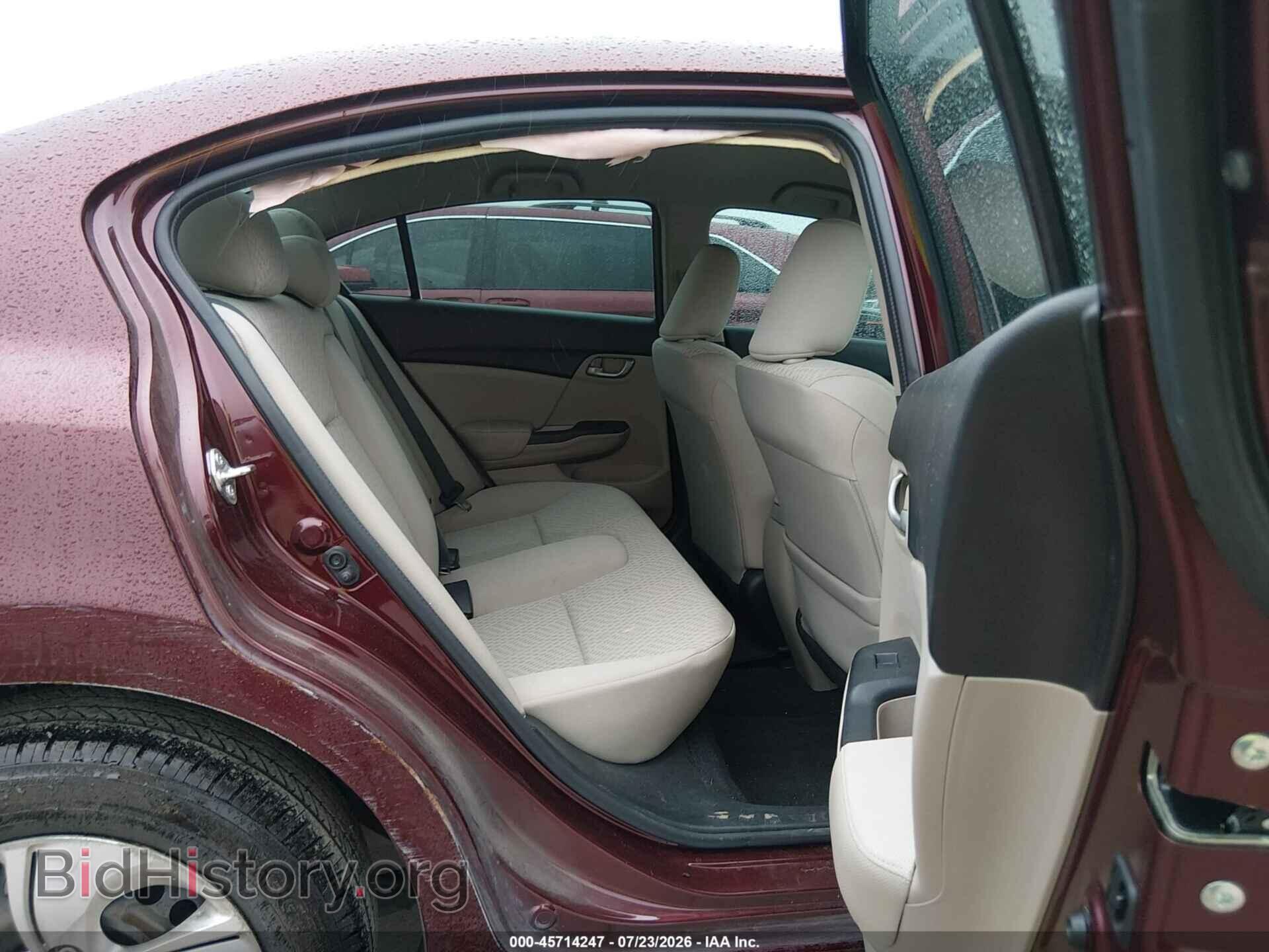 2014 HONDA CIVIC - VIN: 19XFB2F56EE035496 - Фото 8