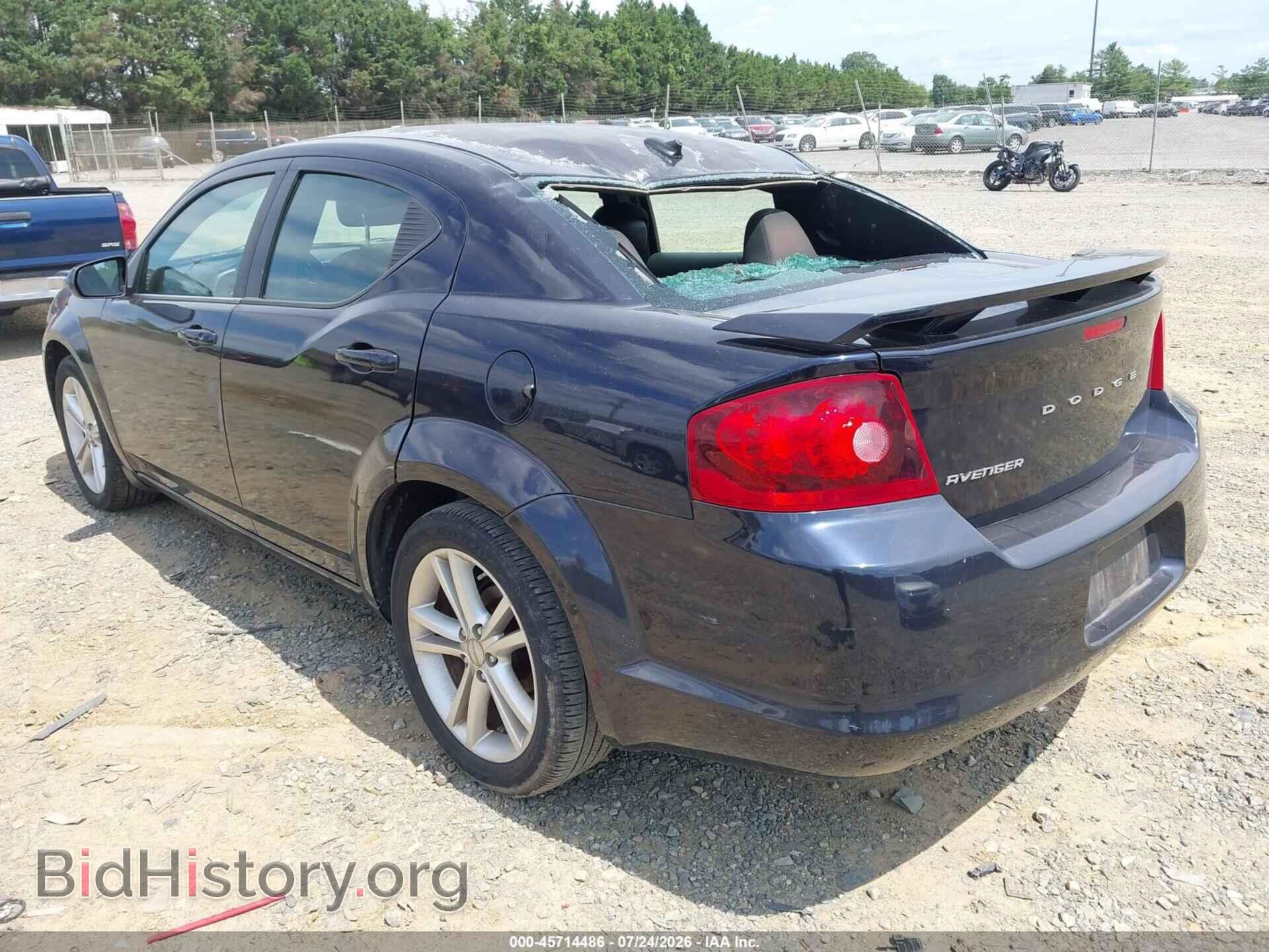 2011 DODGE AVENGER - VIN: 1B3BD1FG0BN534355 - Фото 3