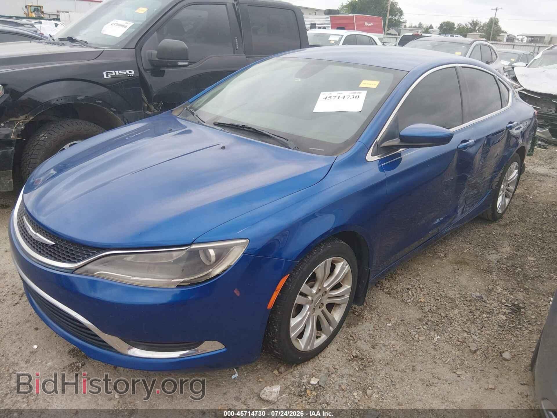2015 CHRYSLER 200 - VIN: 1C3CCCAB6FN626030 - Фото 2