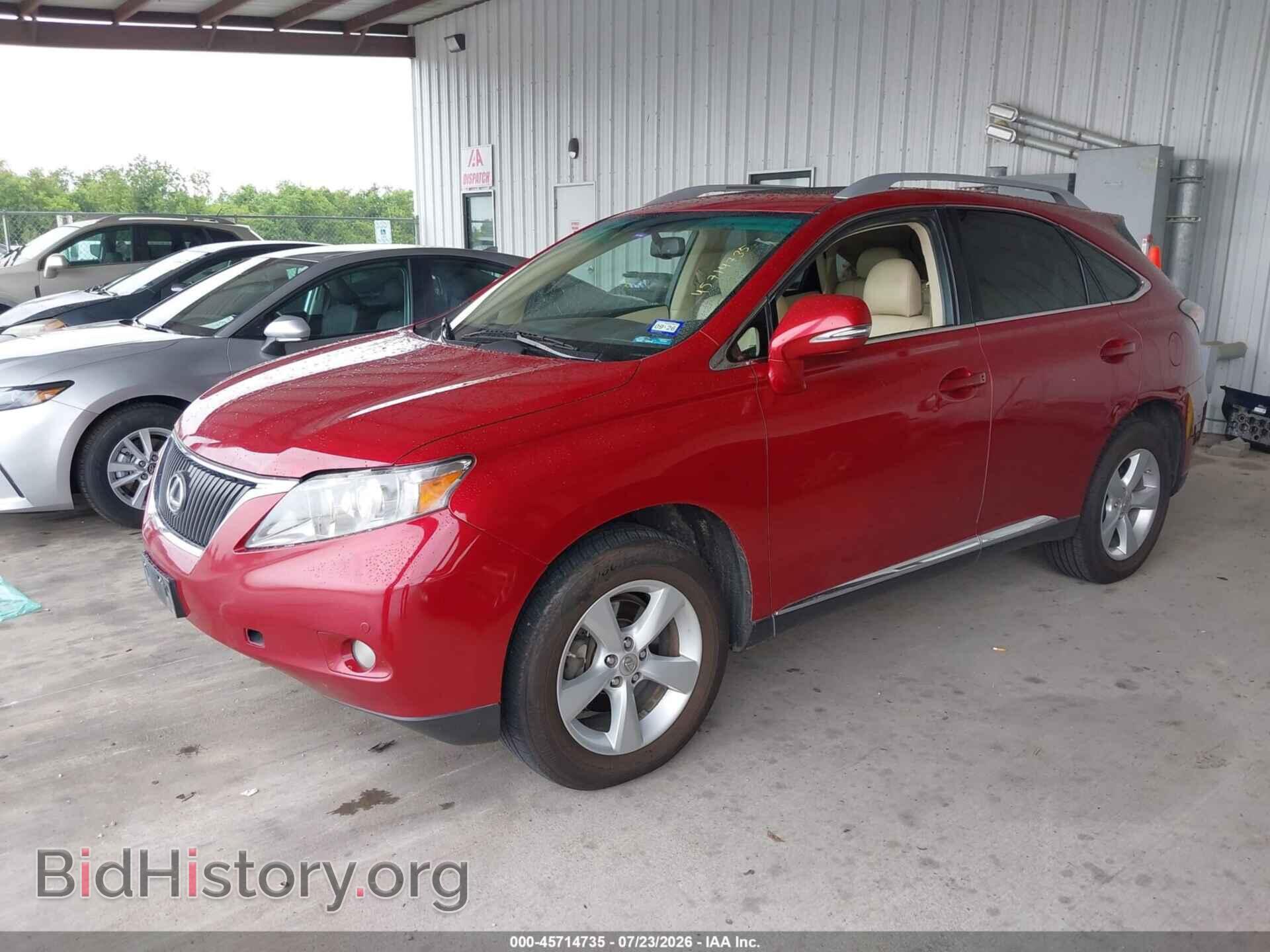 2012 LEXUS RX 350 - VIN: 2T2BK1BAXCC146345 - Photo 2