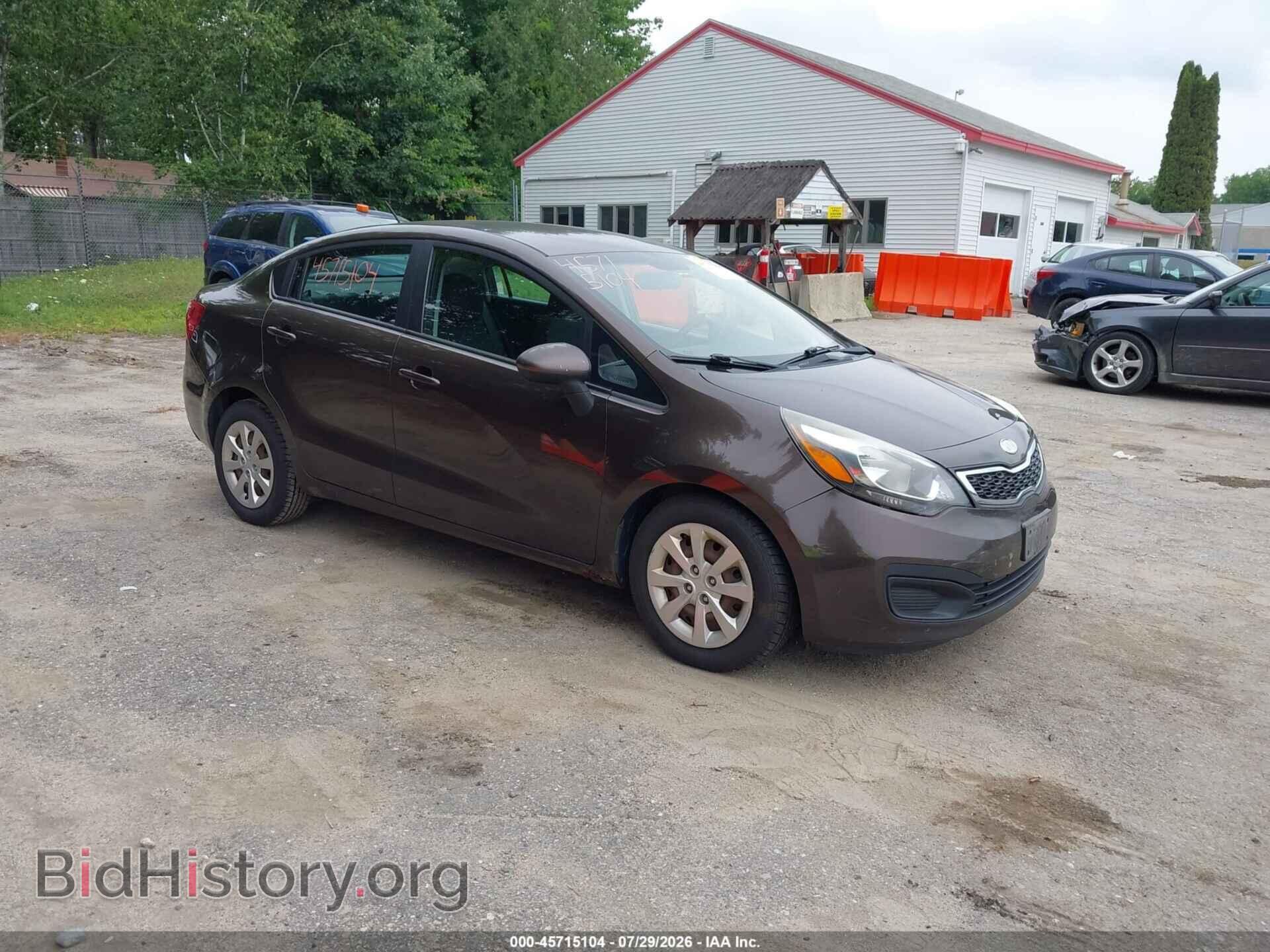 Photo KNADN4A35D6114059 - KIA RIO 2013