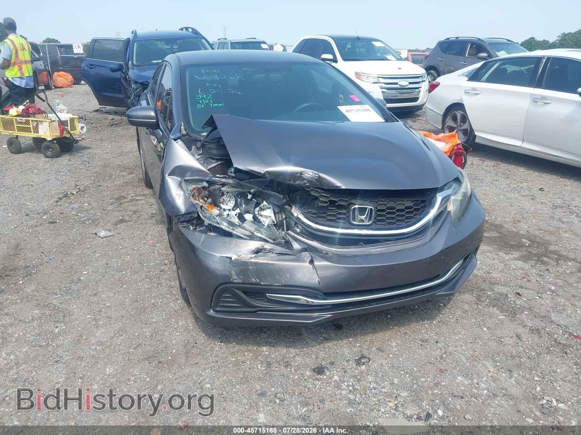 2014 HONDA CIVIC - VIN: 19XFB2F55EE033268 - Фото 6