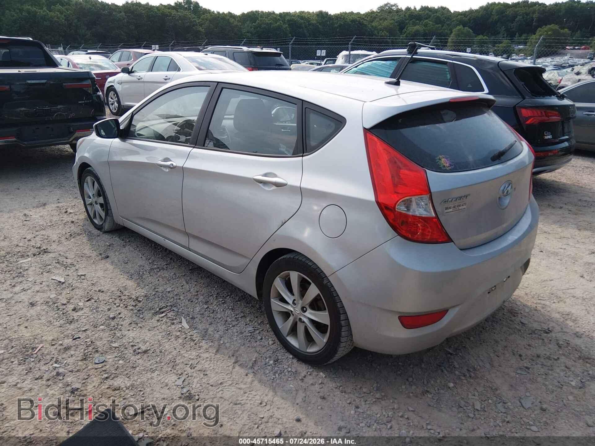 2012 HYUNDAI ACCENT - VIN: KMHCU5AE8CU004573 - Photo 3