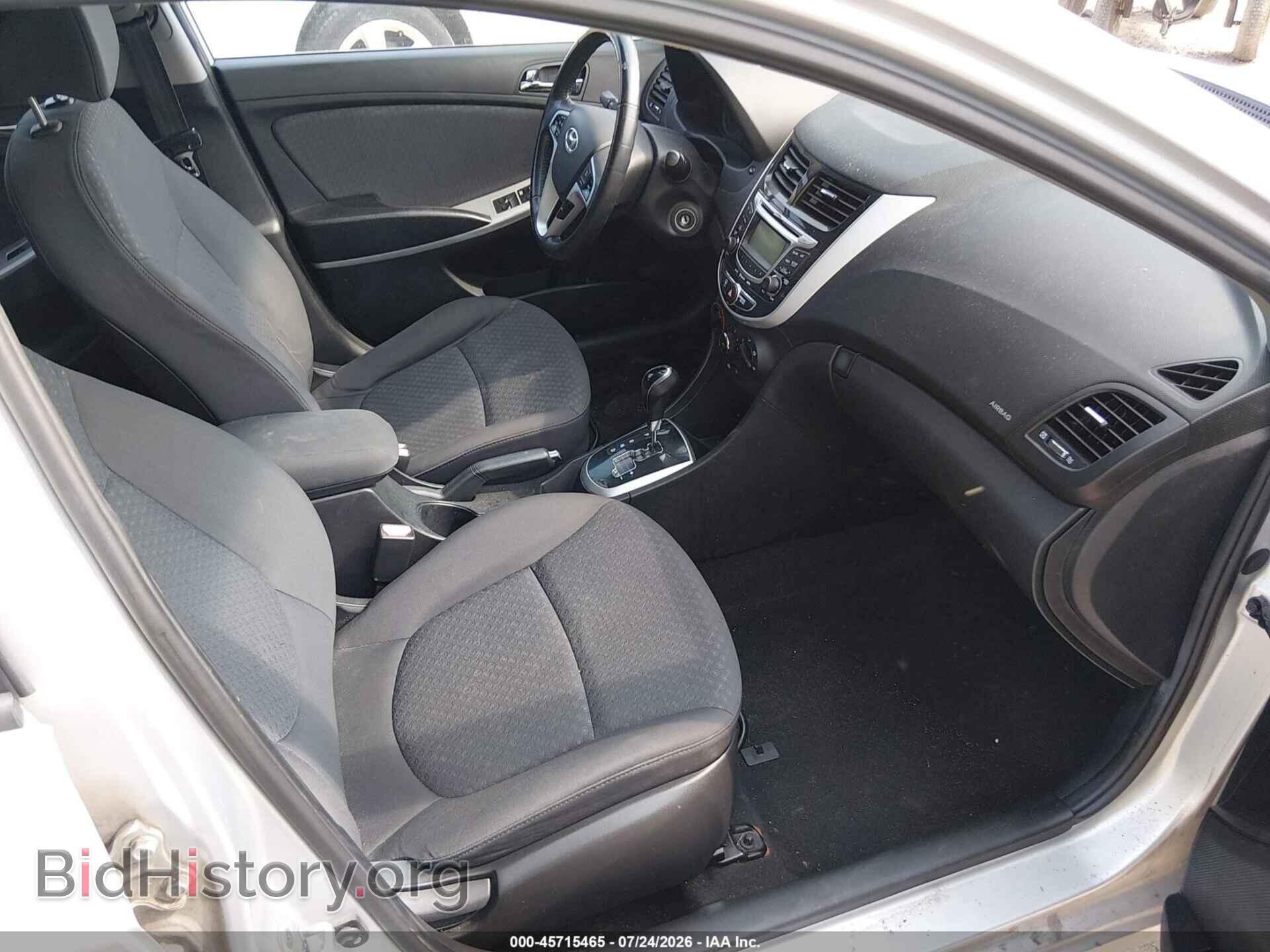 2012 HYUNDAI ACCENT - VIN: KMHCU5AE8CU004573 - Photo 5