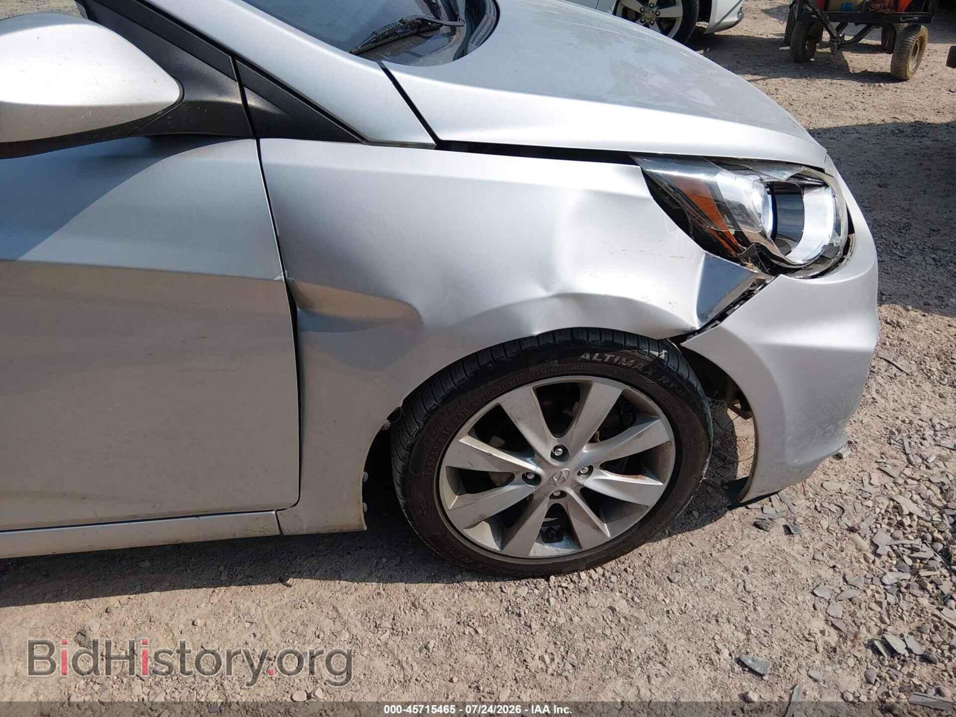 2012 HYUNDAI ACCENT - VIN: KMHCU5AE8CU004573 - Photo 6