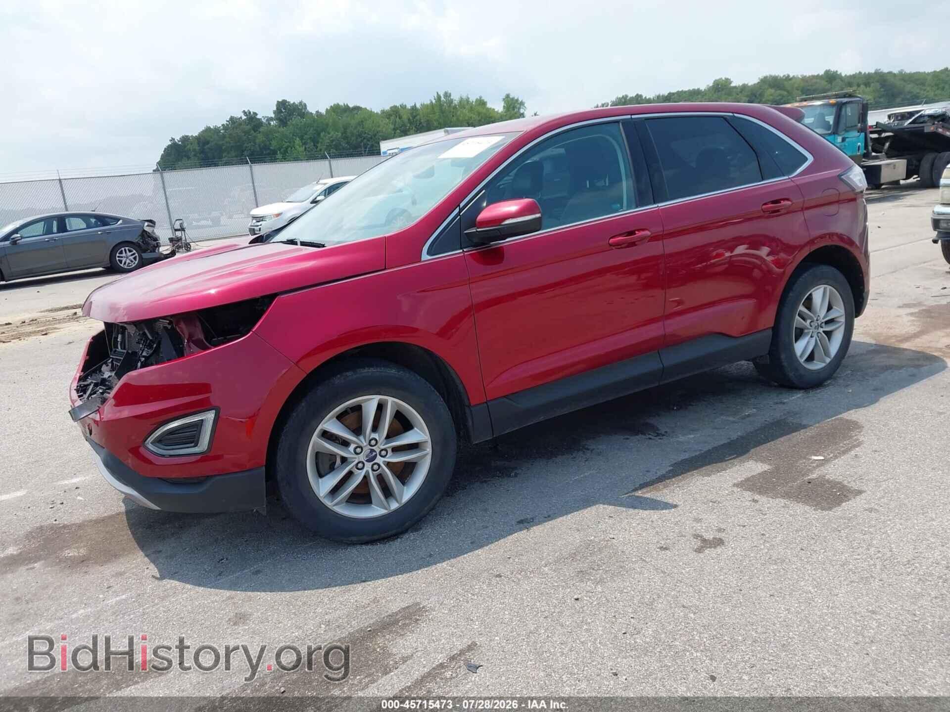 2016 FORD EDGE - VIN: 2FMPK4J99GBB30893 - Фото 2