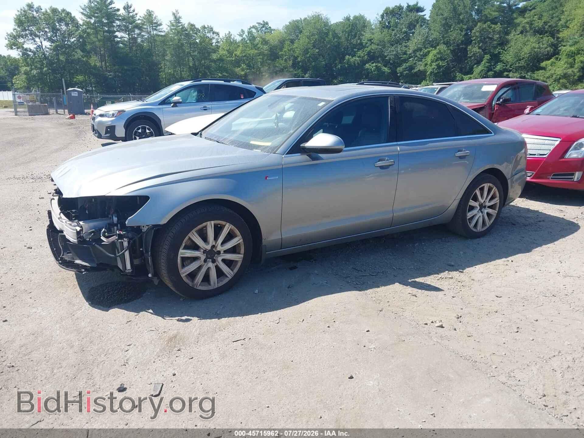 2013 AUDI A6 - VIN: WAUGGAFC1DN134992 - Photo 2