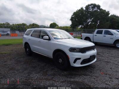 2021 Dodge DURANGO Pursuit AWD, белый — VIN 1C4RDJFG3MC723254, IAAI