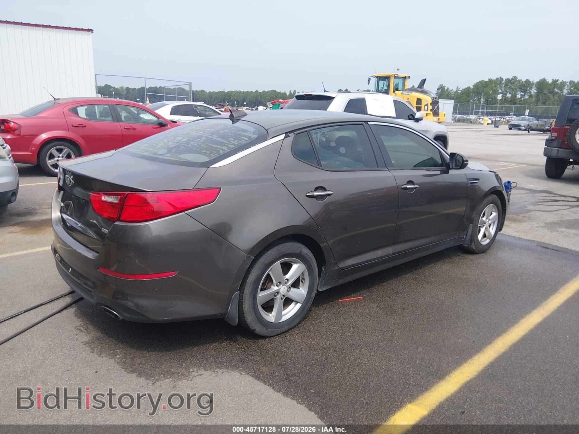 2014 KIA OPTIMA - VIN: 5XXGM4A78EG320873 - Фото 4