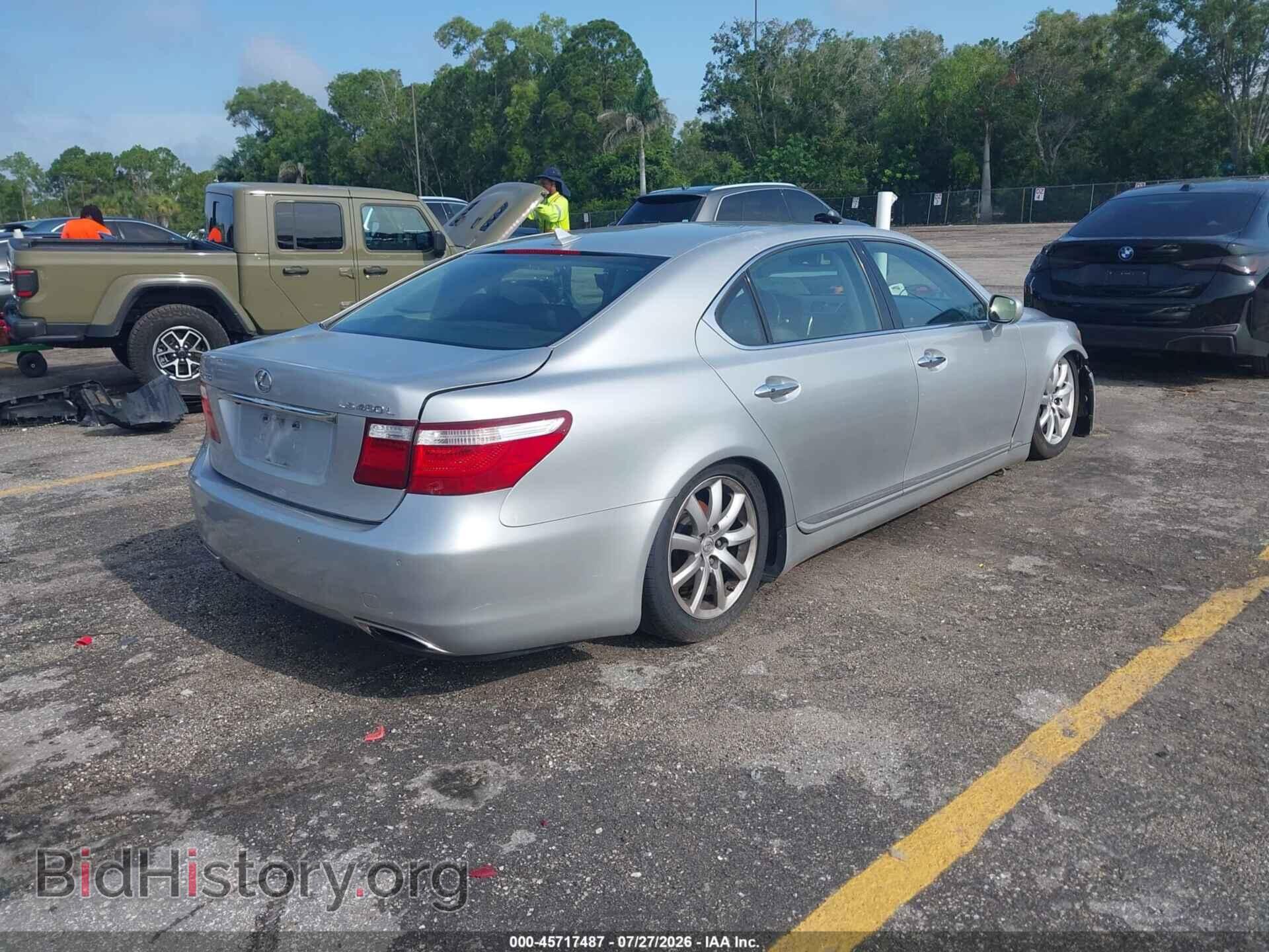 2009 LEXUS LS 460 - VIN: JTHGL46FX95036639 - Фото 4
