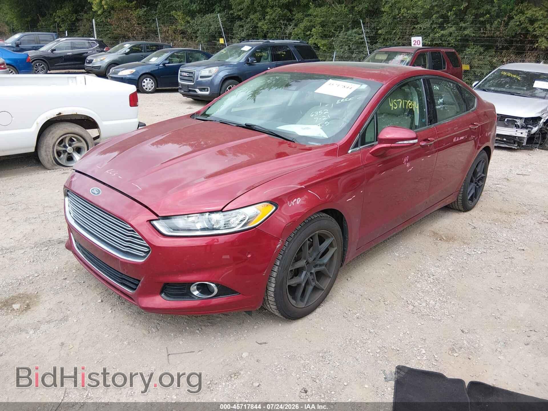 2014 FORD FUSION - VIN: 3FA6P0D99ER290119 - Фото 2