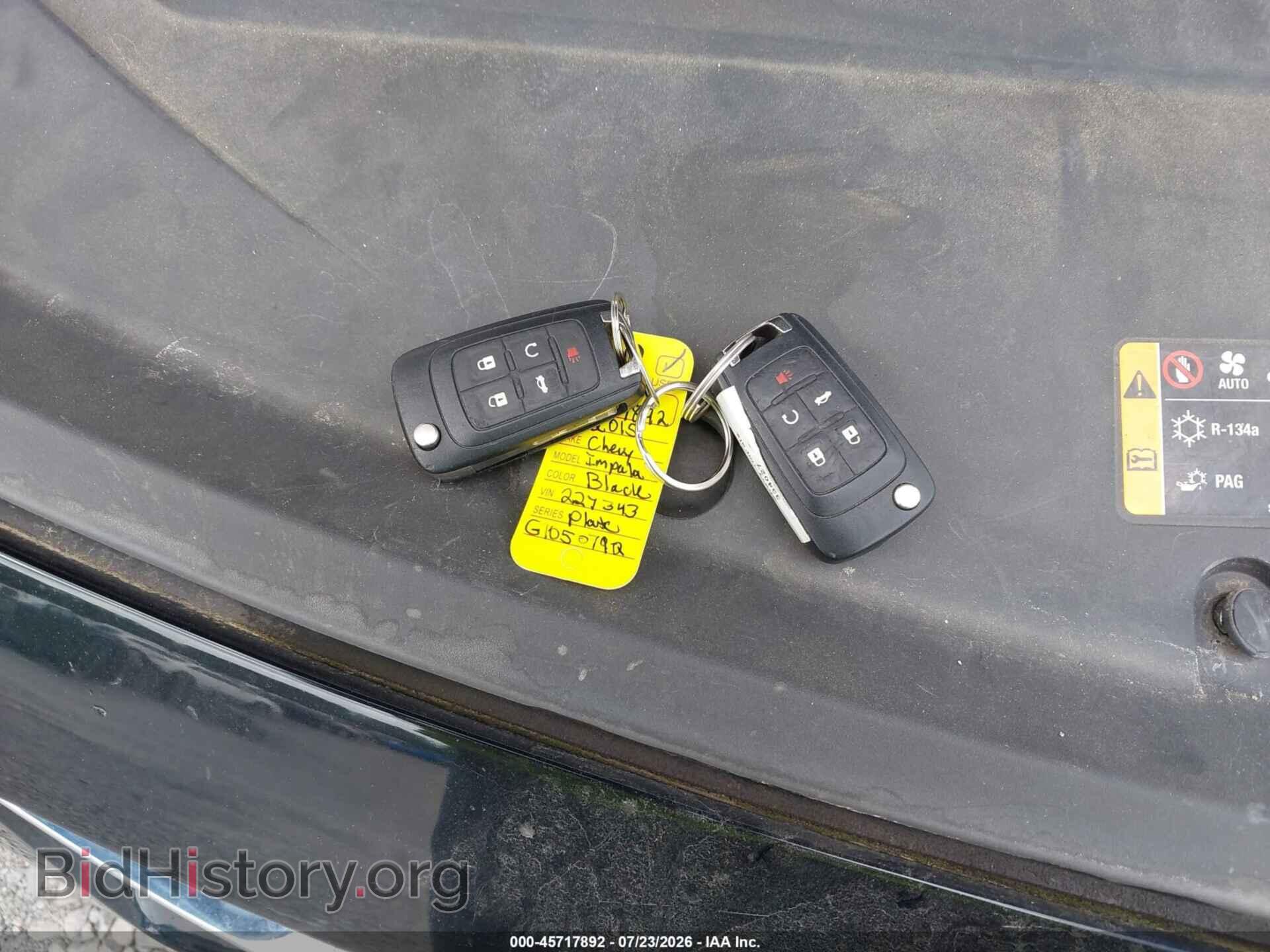 2015 CHEVROLET IMPALA - VIN: 2G1165S33F9227343 - Фото 11