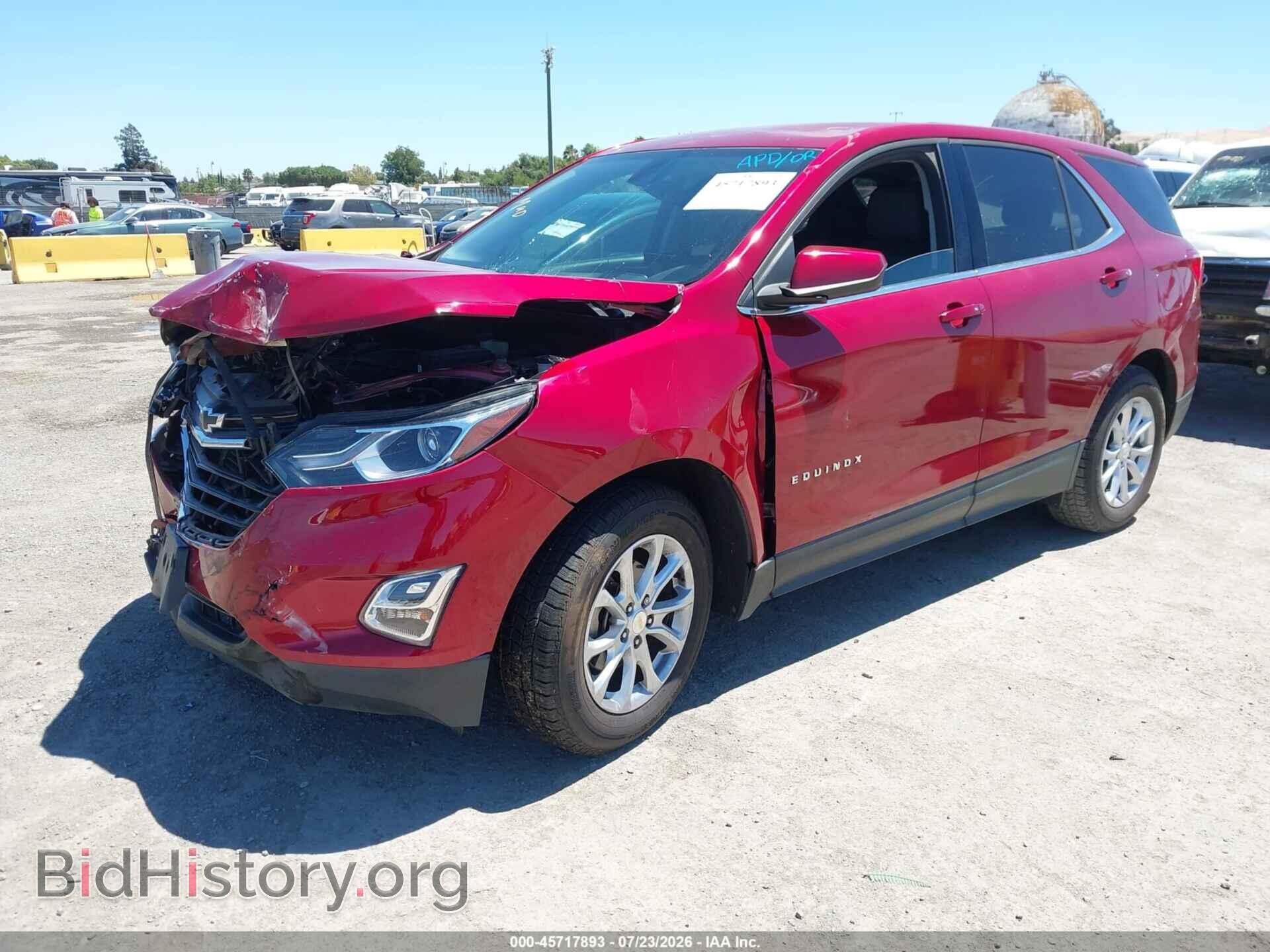 2019 CHEVROLET EQUINOX - VIN: 3GNAXKEV3KL144445 - Фото 2