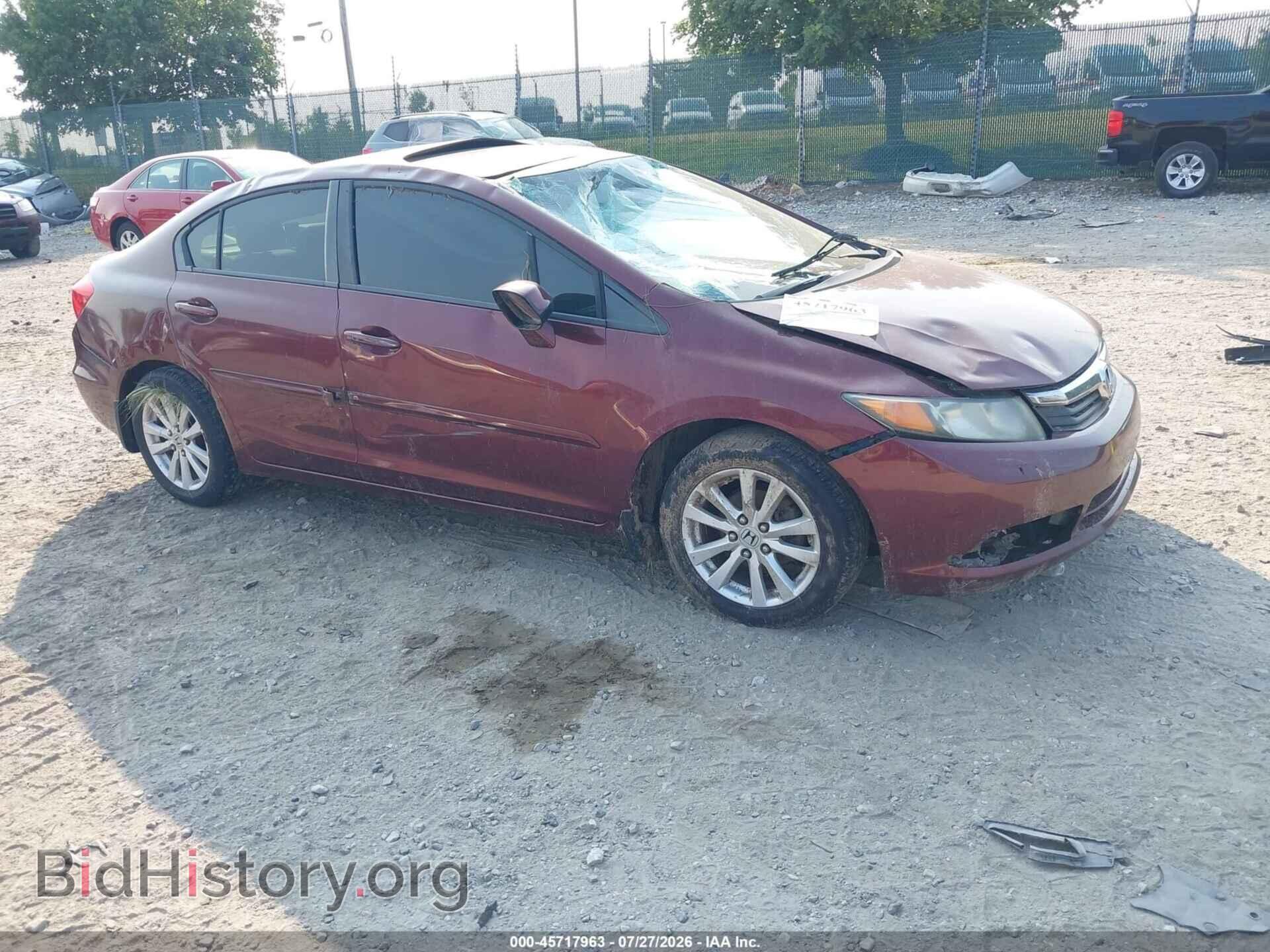 Фотография 2HGFB2F87CH510280 - HONDA CIVIC 2012