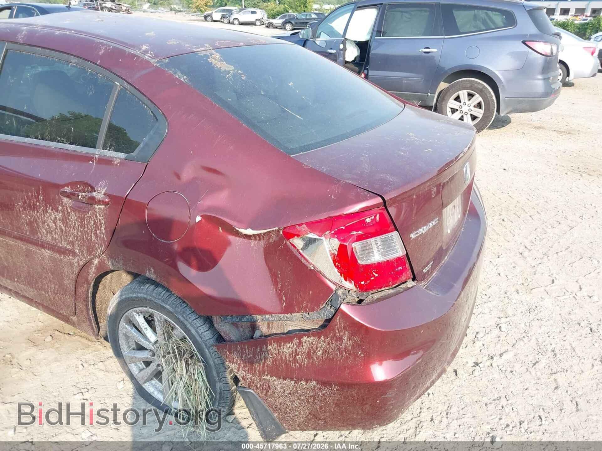 2012 HONDA CIVIC - VIN: 2HGFB2F87CH510280 - Фото 6