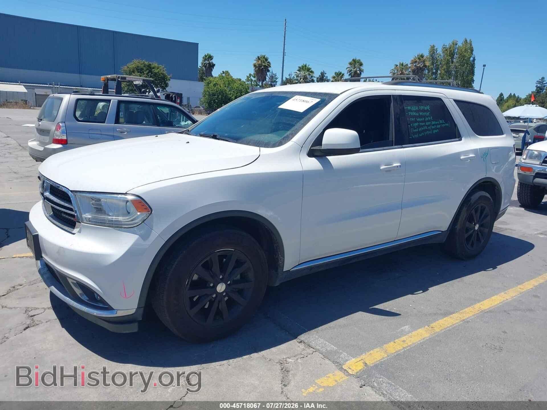 2016 DODGE DURANGO - VIN: 1C4RDHAG4GC459675 - Photo 2