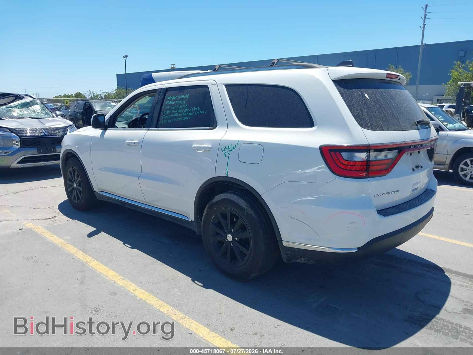 2016 DODGE DURANGO - VIN: 1C4RDHAG4GC459675 - Photo 3