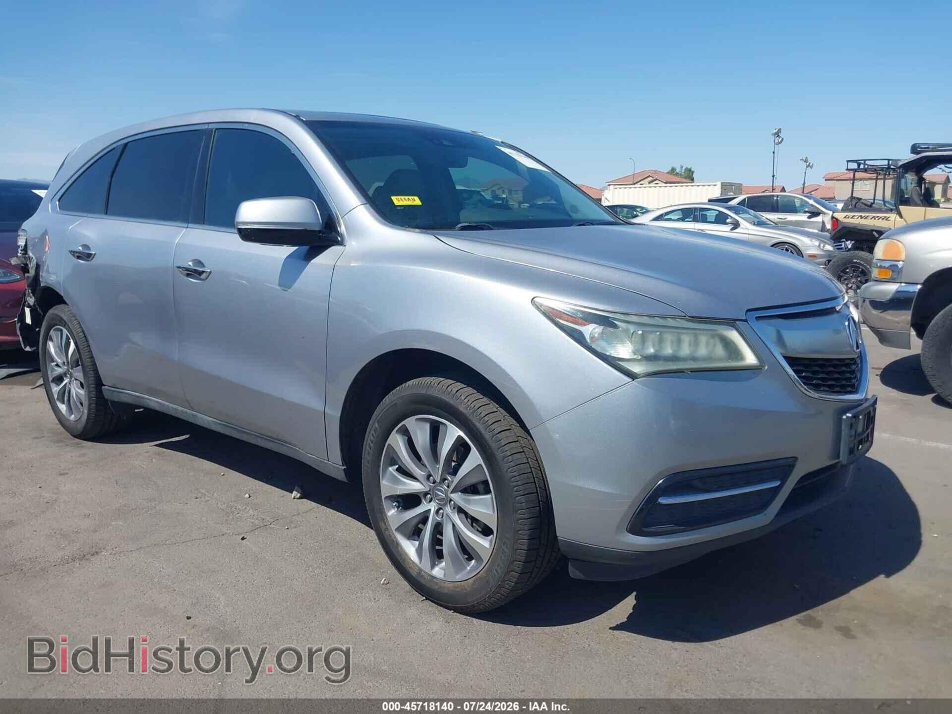 Photo 5FRYD3H42GB016355 - ACURA MDX 2016