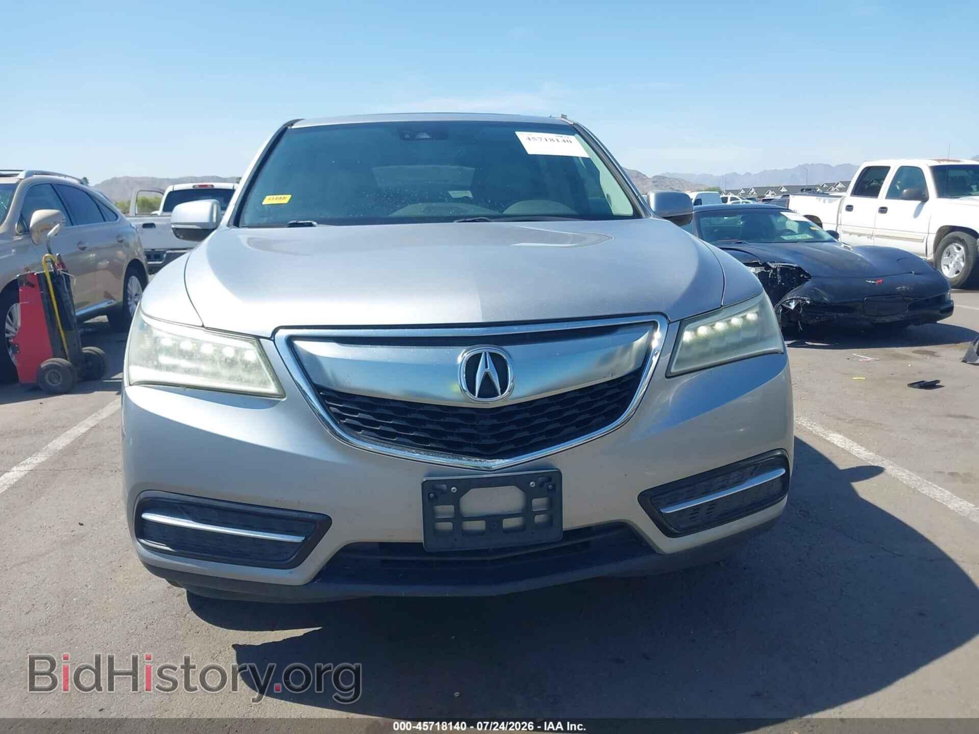 2016 ACURA MDX - VIN: 5FRYD3H42GB016355 - Photo 12