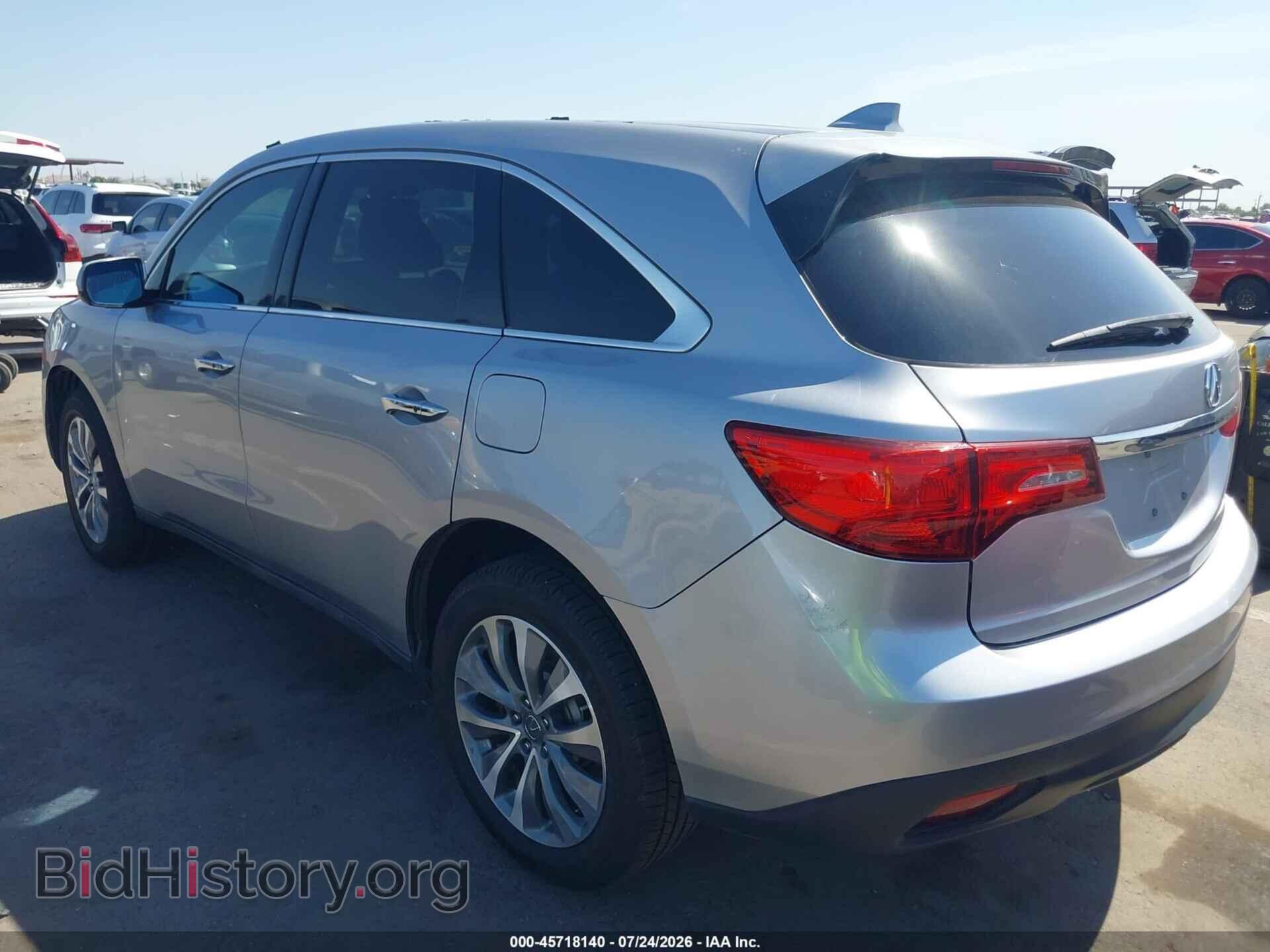 2016 ACURA MDX - VIN: 5FRYD3H42GB016355 - Photo 3