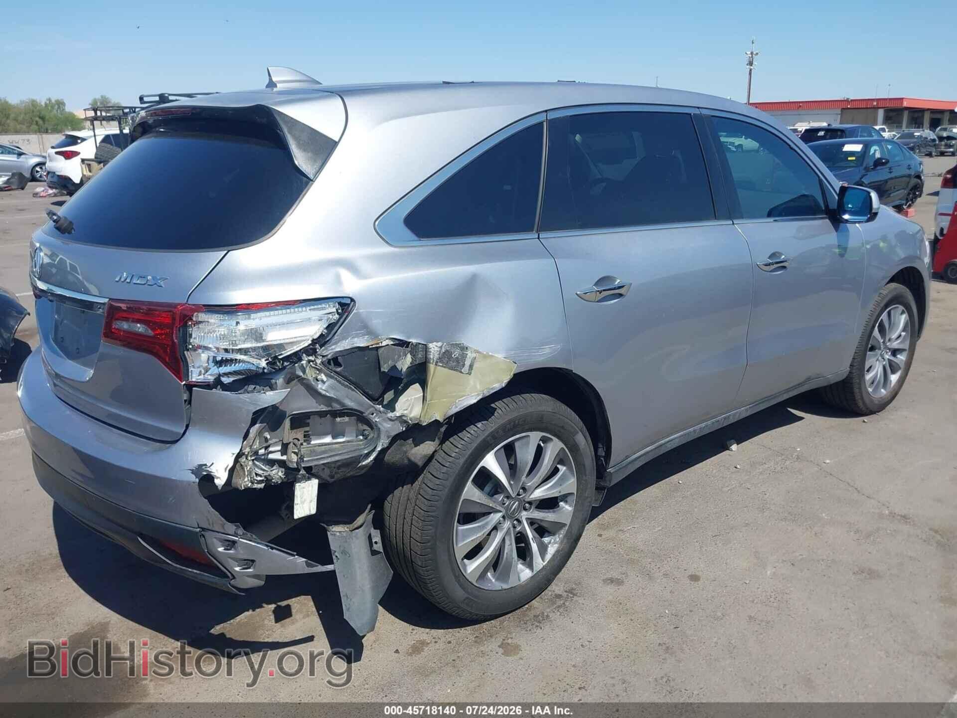2016 ACURA MDX - VIN: 5FRYD3H42GB016355 - Photo 4