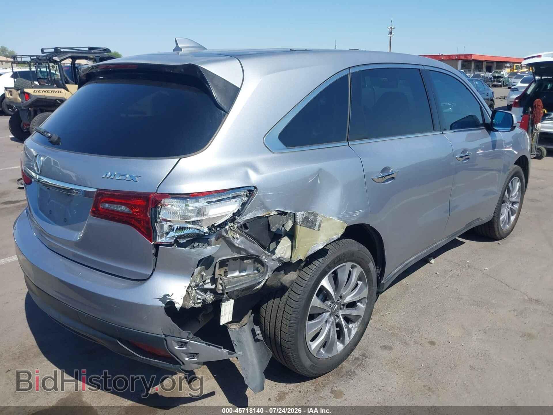 2016 ACURA MDX - VIN: 5FRYD3H42GB016355 - Photo 6